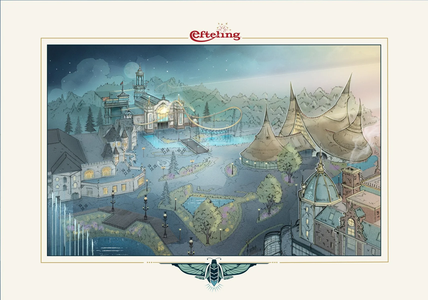 Efteling Announces Missie Luminar Suspended Launch Coaster for 2029