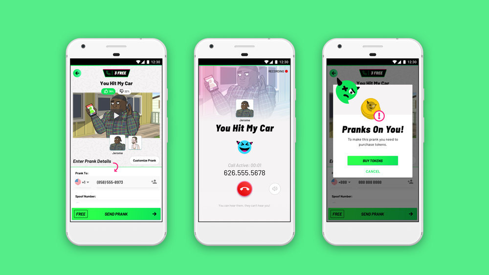 Prankdial Luke Benjamin