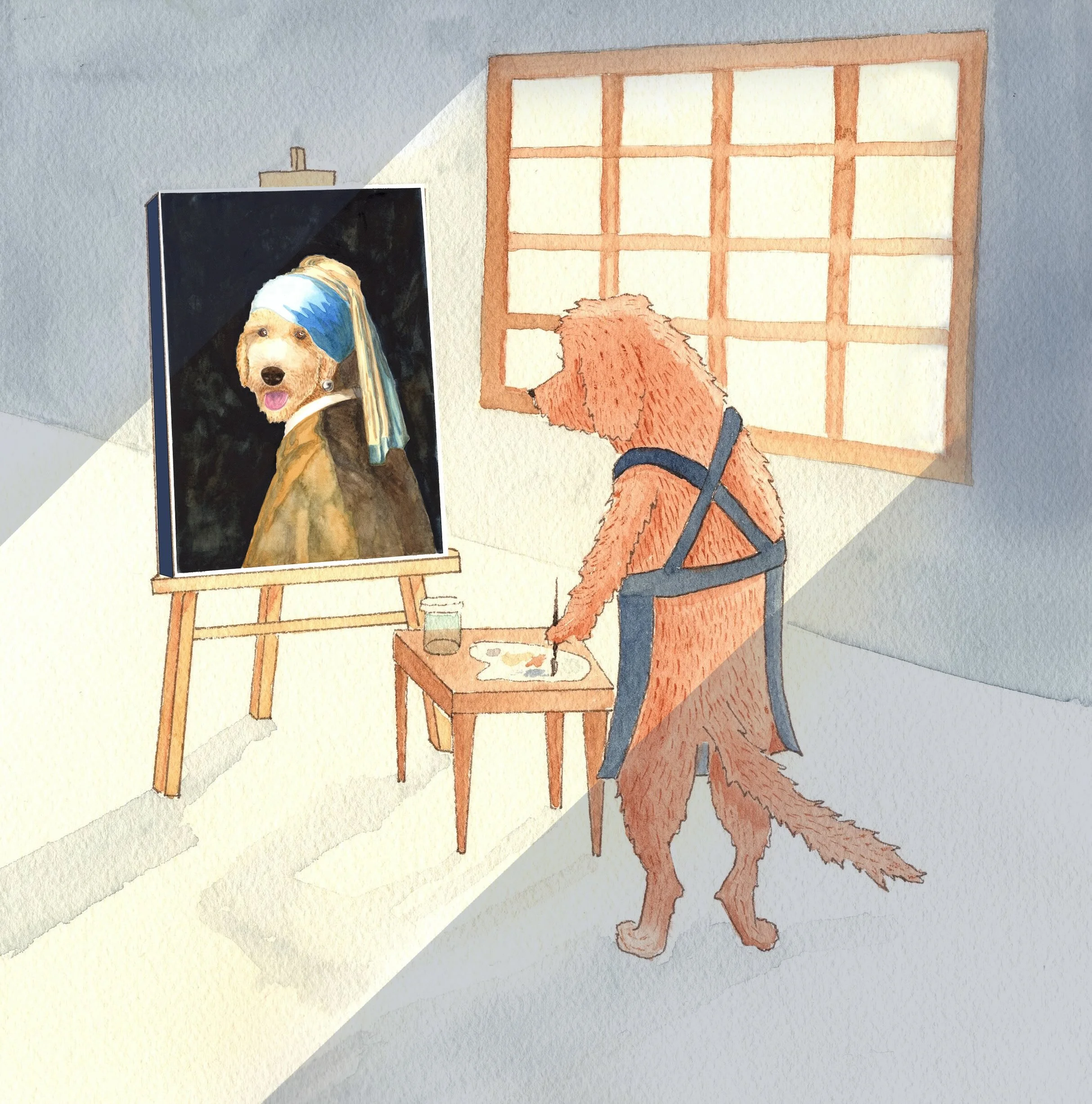 Who's a Good Girl with the Pearl Earring?