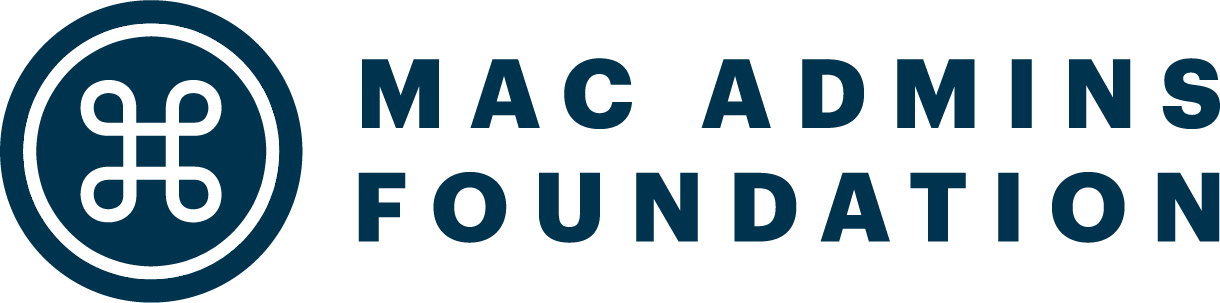 Mac Admins Foundation single color logo.
