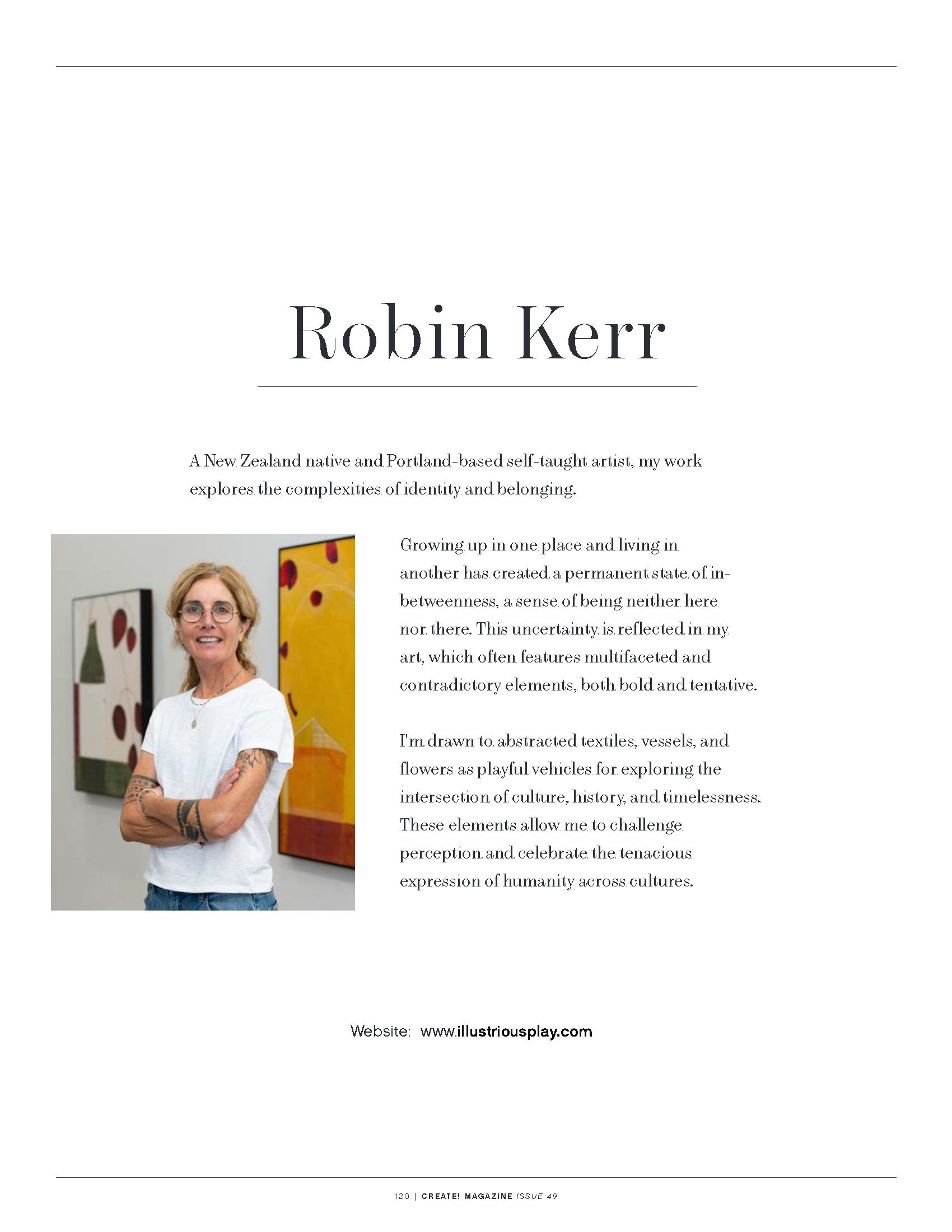 ROBIN KERR — MUSEO
