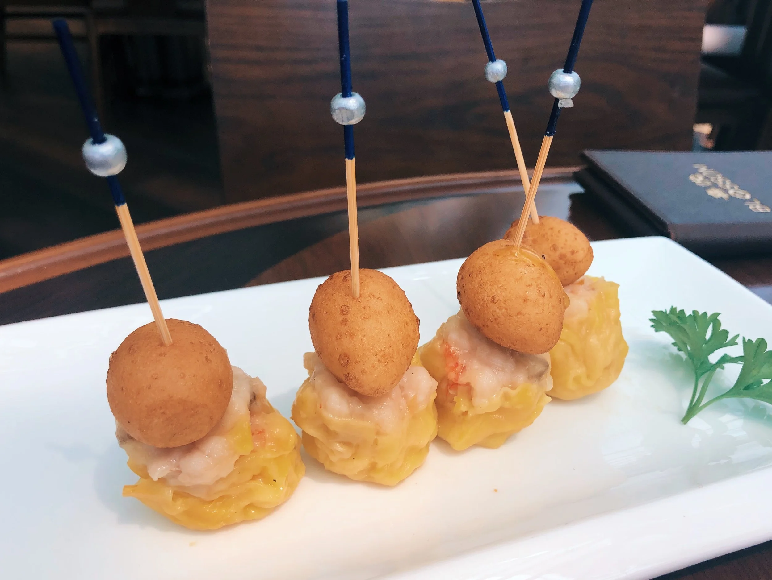 The most extra siu mai I've ever seen