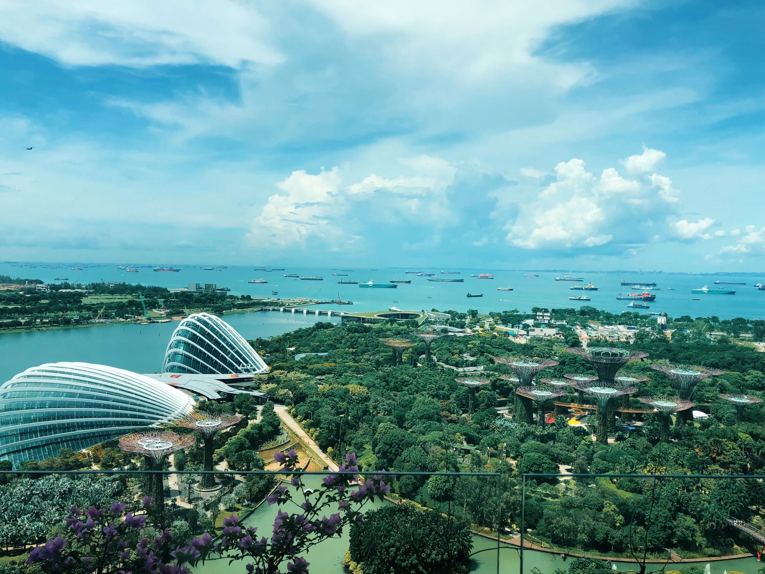 Views from Marina Bay Sands