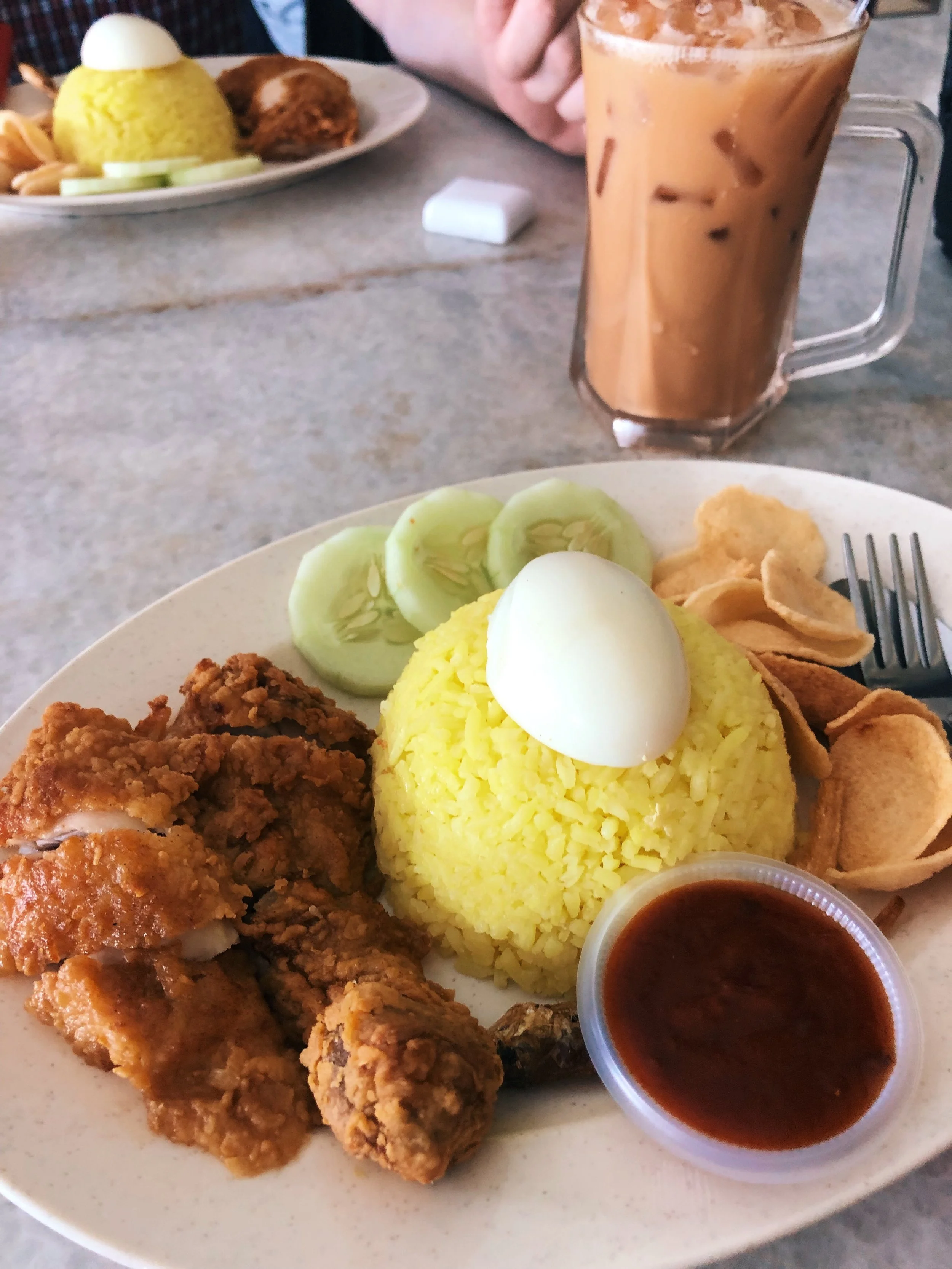 Nasi Lemak Ayam Goreng