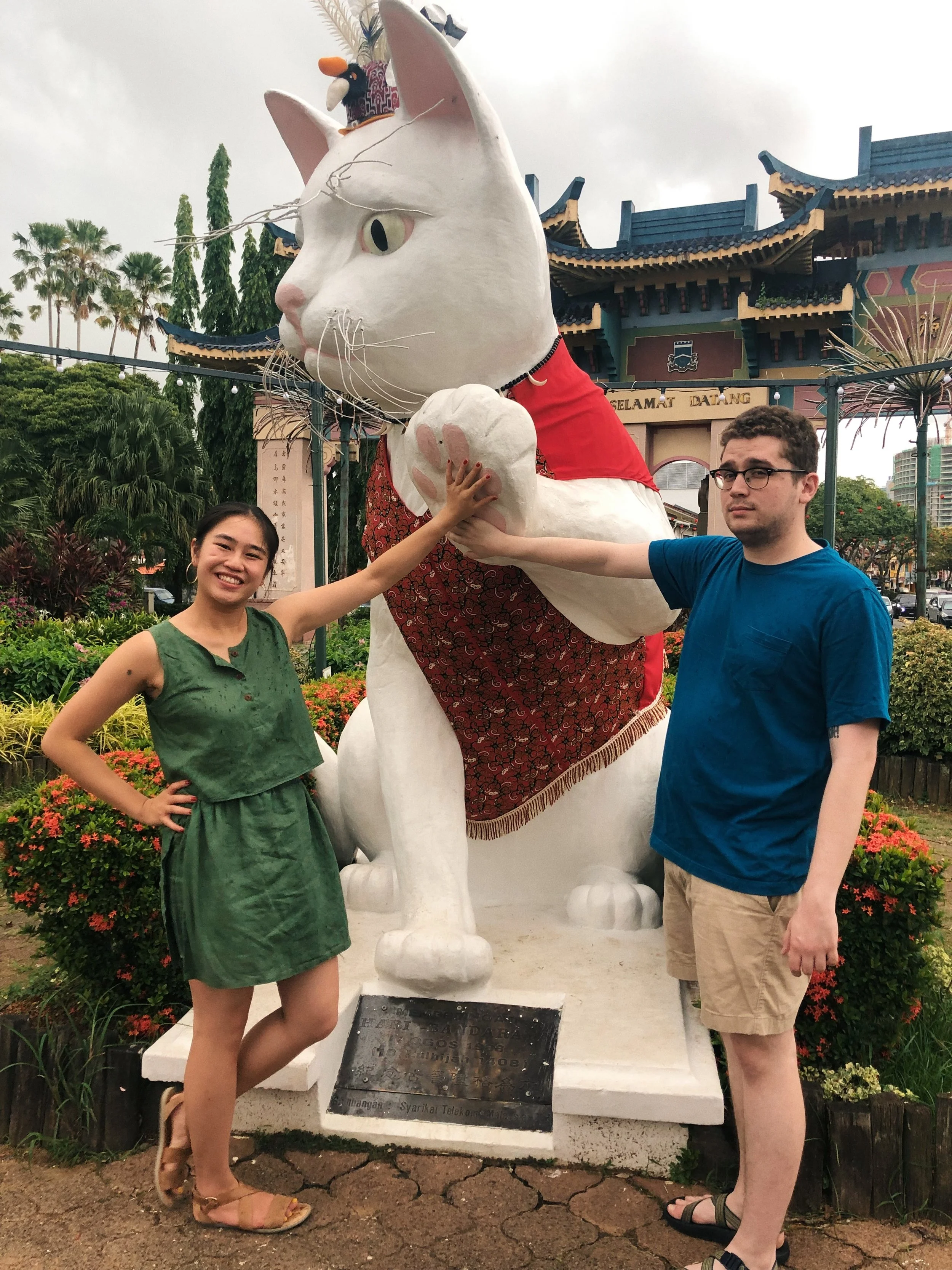 Kuching is also known as the cat city