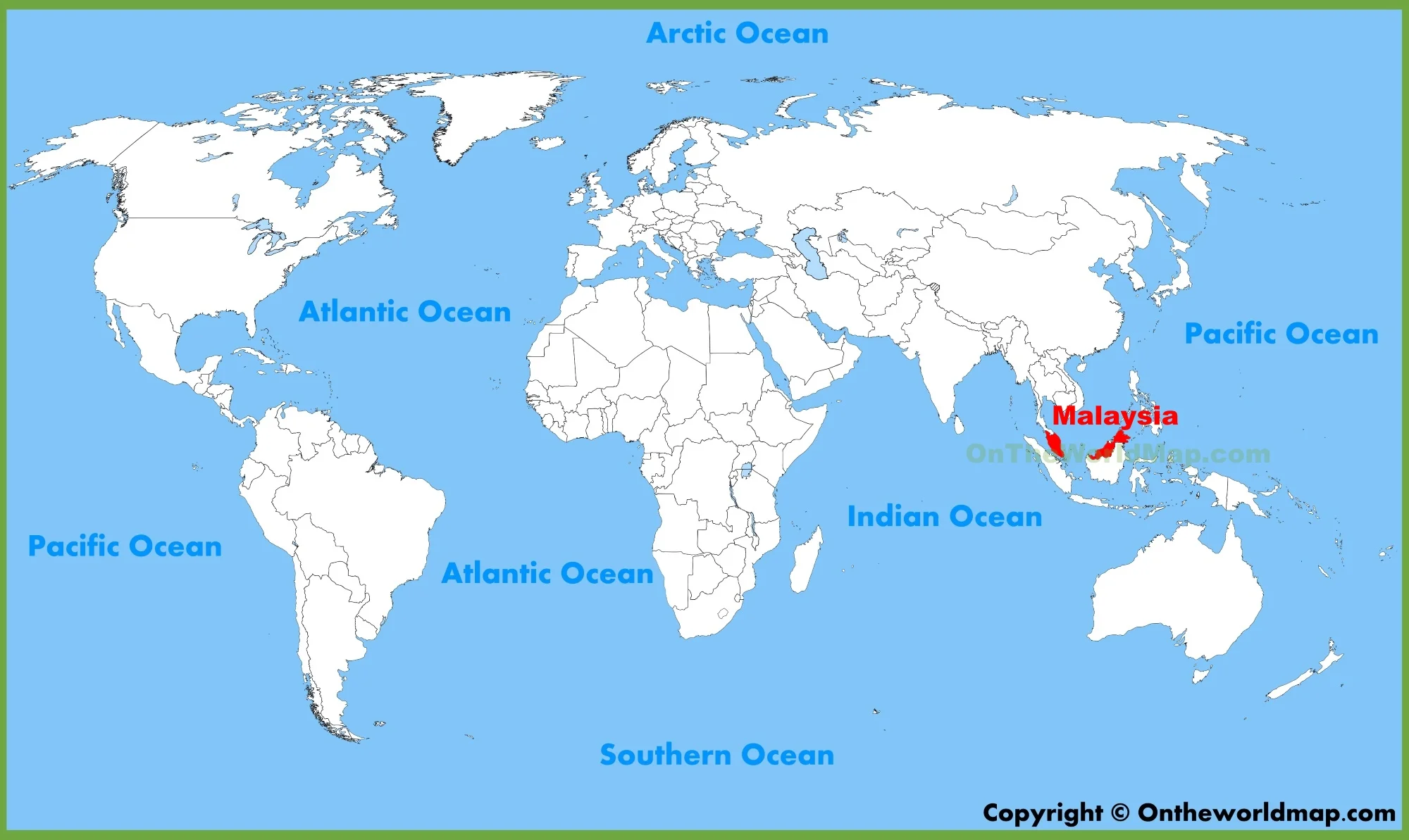 Malaysia is truly halfway across the world