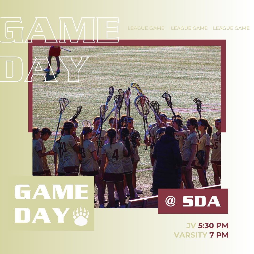 ❕JV&rsquo;S FINAL GAME OF THE SEASON❕ Tonight we&rsquo;re at San Dieguito Academy. Ready to watch our JV team close out the season strong! 💪 #grizzlax

📸: @caleeleavitt20