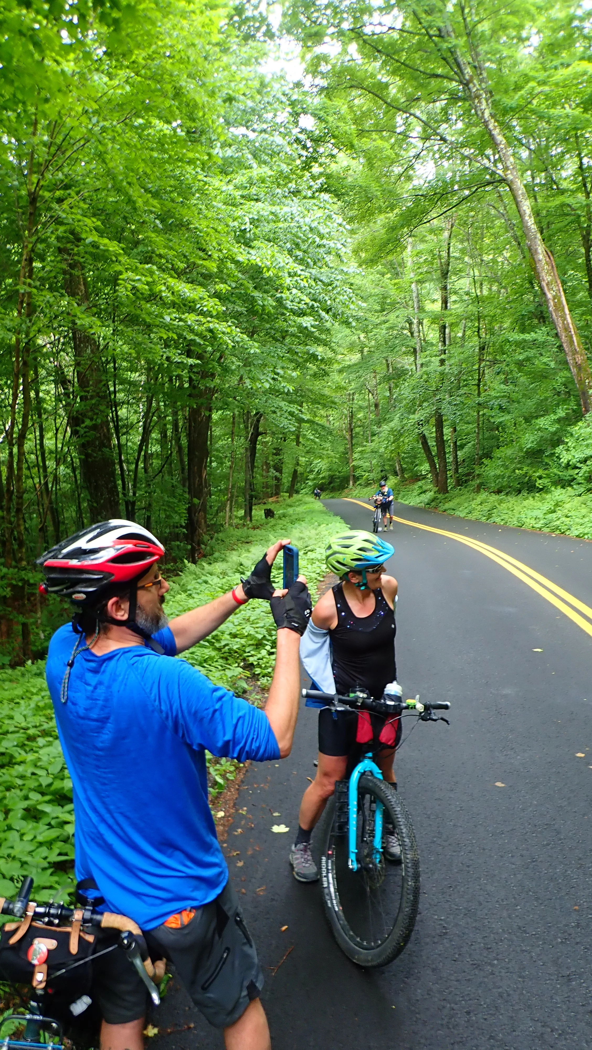 20% climb up Lincoln Gap • Photo credit: Ray George