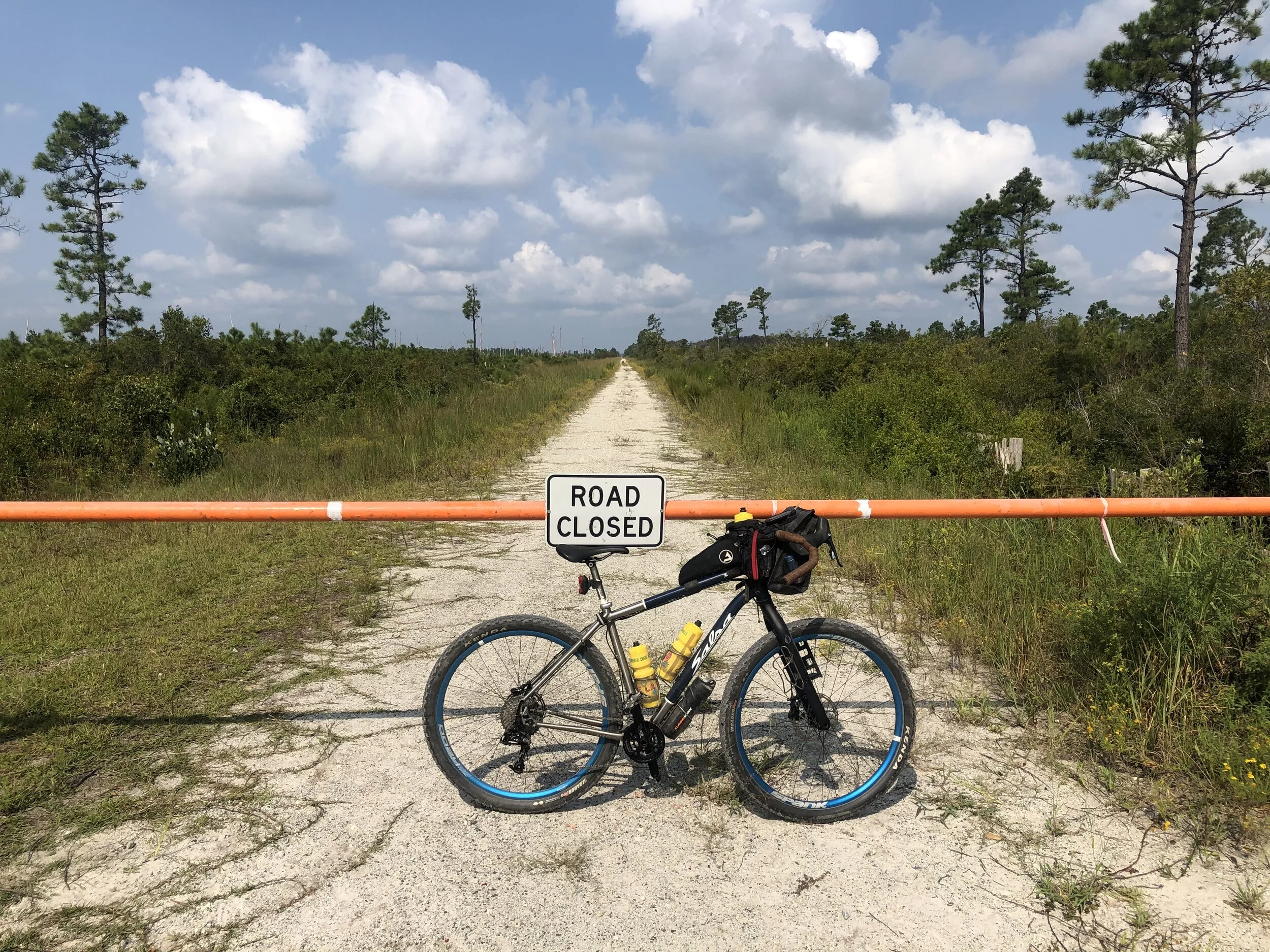 Ohio Gravel Grinders Recap Holly Shelter Game Land Gravel