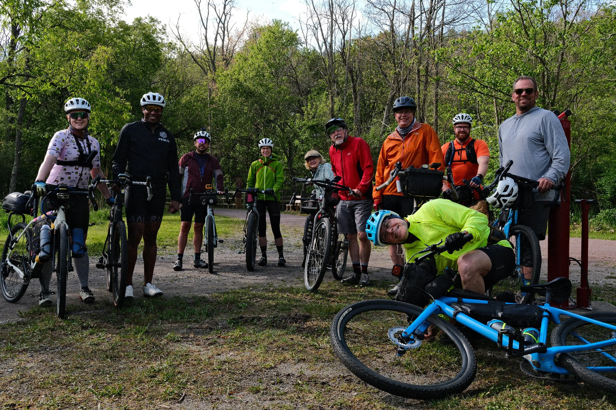 Ohio Gravel Grinders - Recap: Garrett to Frostburg on the GAP