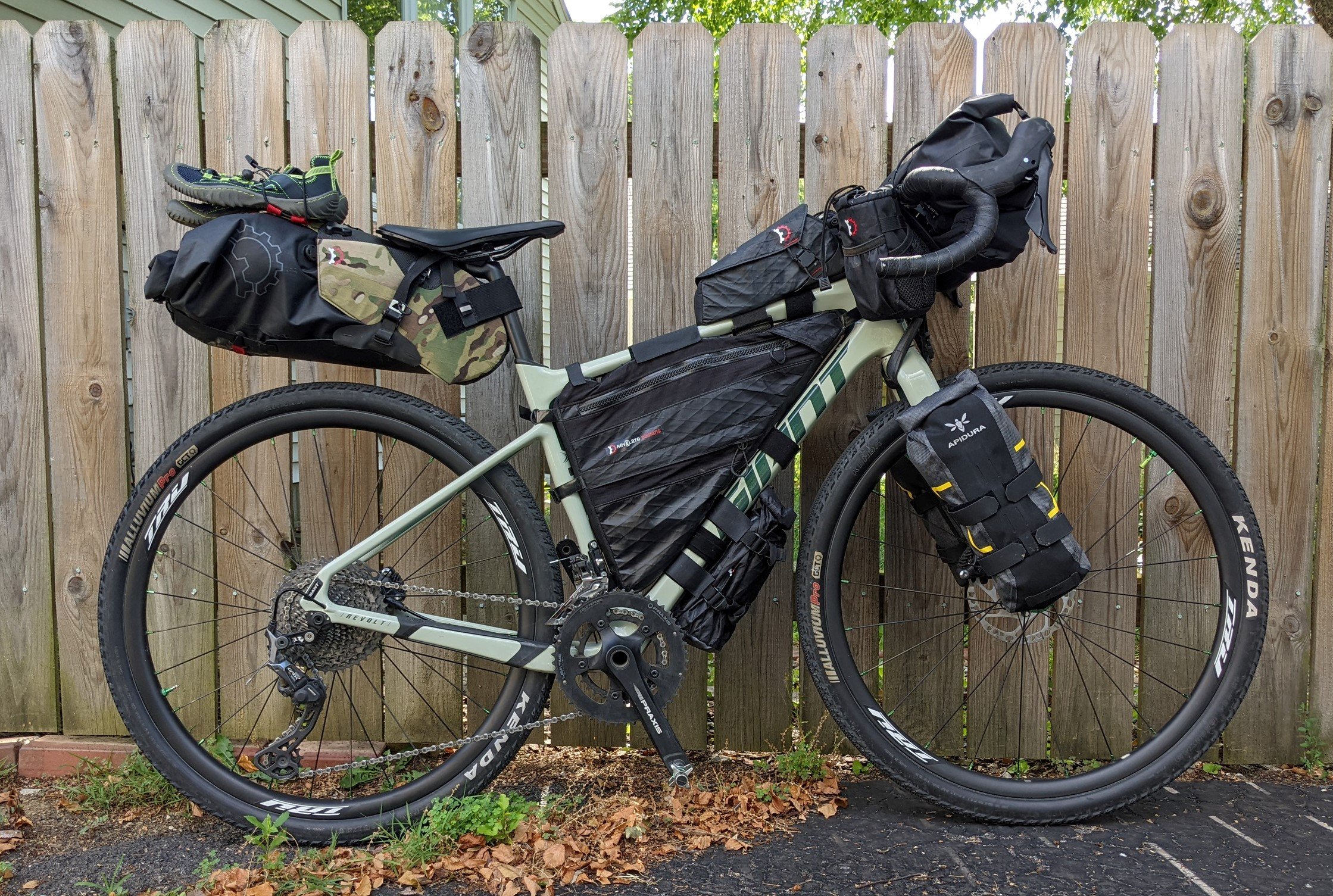 Bikepacking Moosetreks Frame Bag Bike Packing Bags Moosetreks Road/Touring  Bike Frame Bag, Sports
