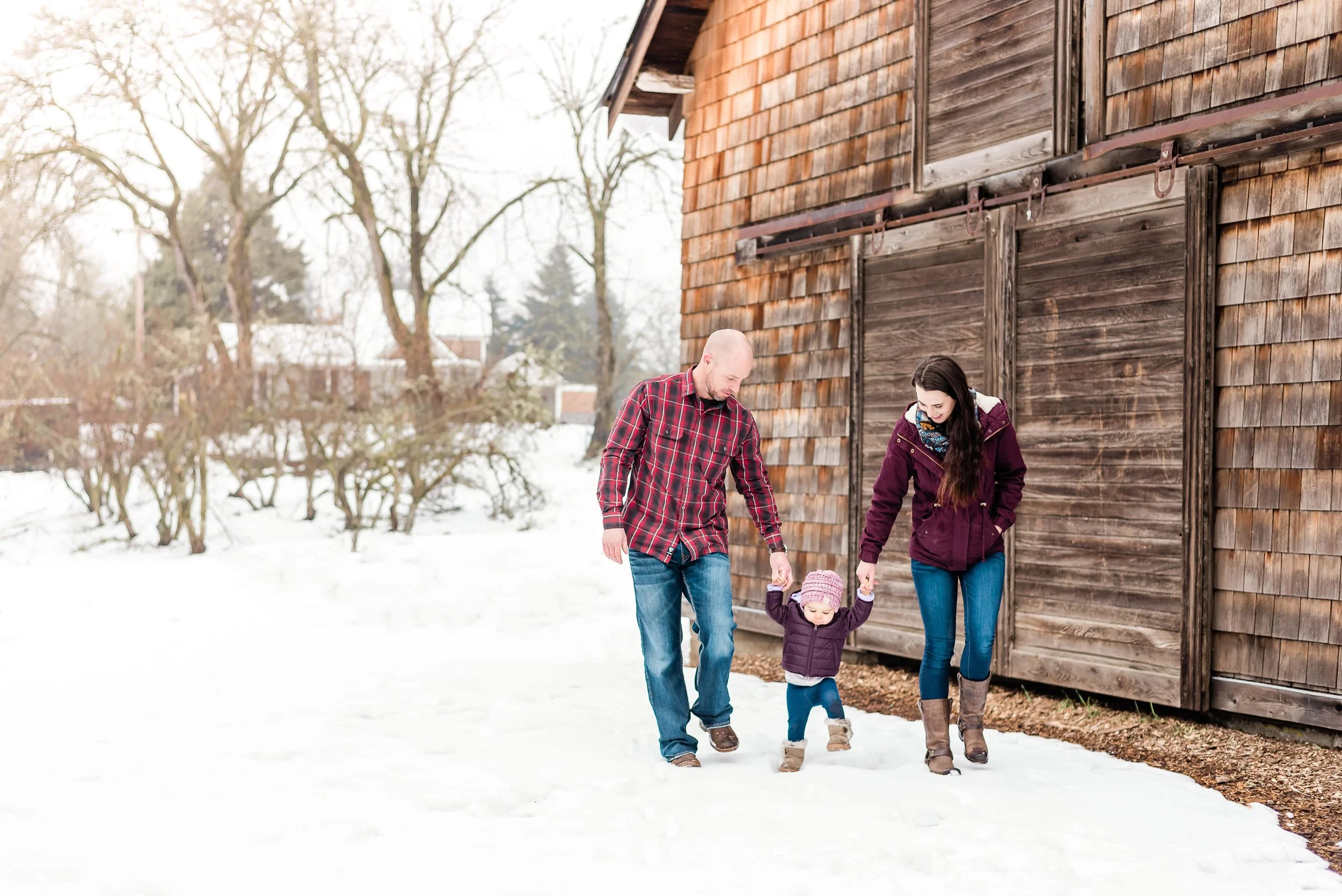 Snow Photography Tips | Oregon Family Snow Photos