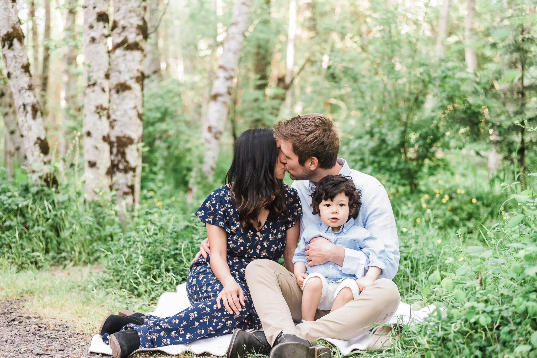 Family Photography in Portland oregon, two year old birthday photo ideas, birth announcement ideas, family photo inspiration
