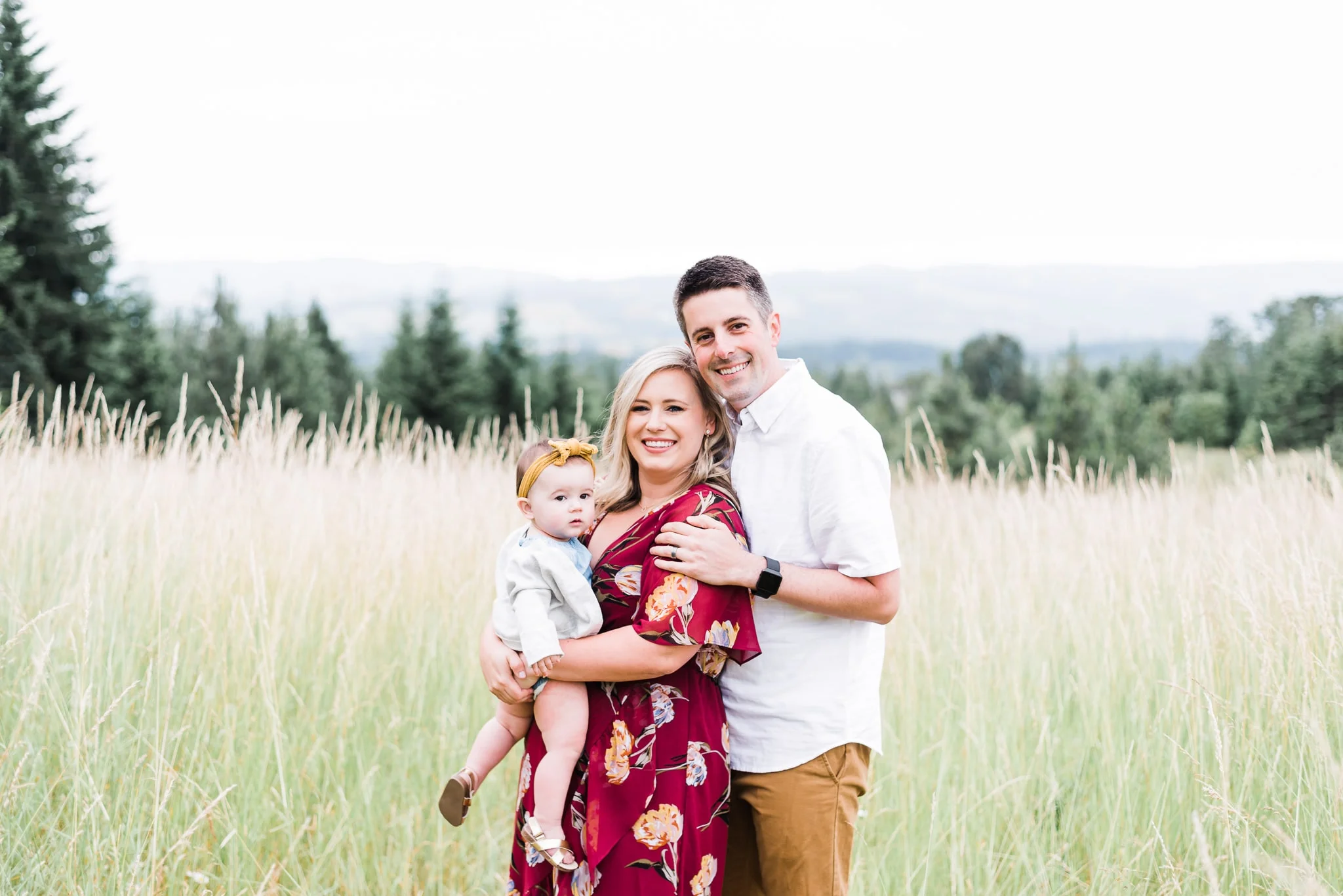 One year photos in Portland Oregon by family photographer Elizabeth Hite Photography