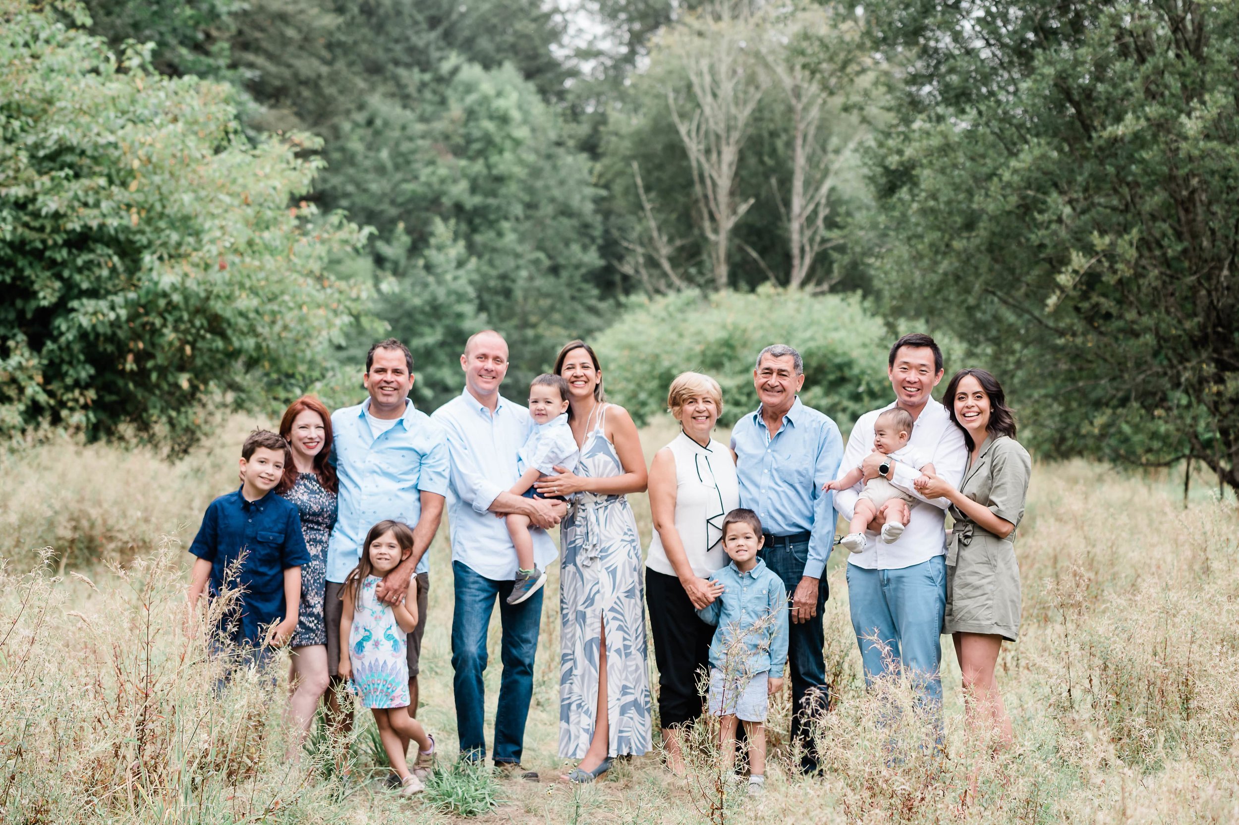 Extended Family Photos in Lake Oswego 