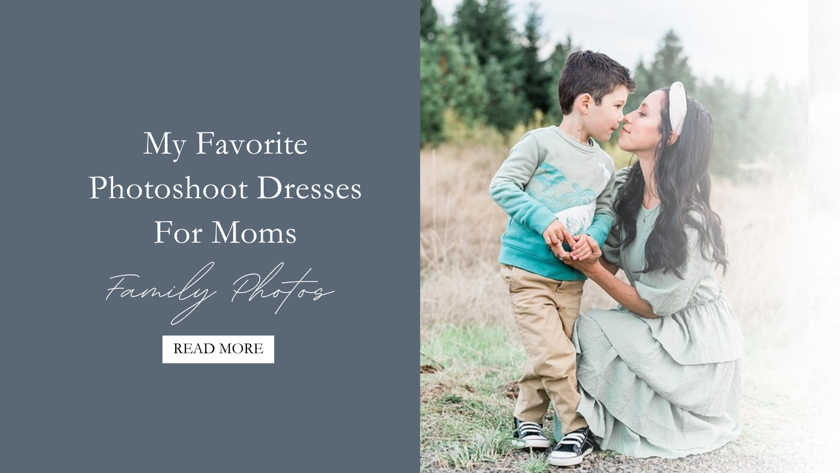 Favorite Photoshoot Dresses for Moms