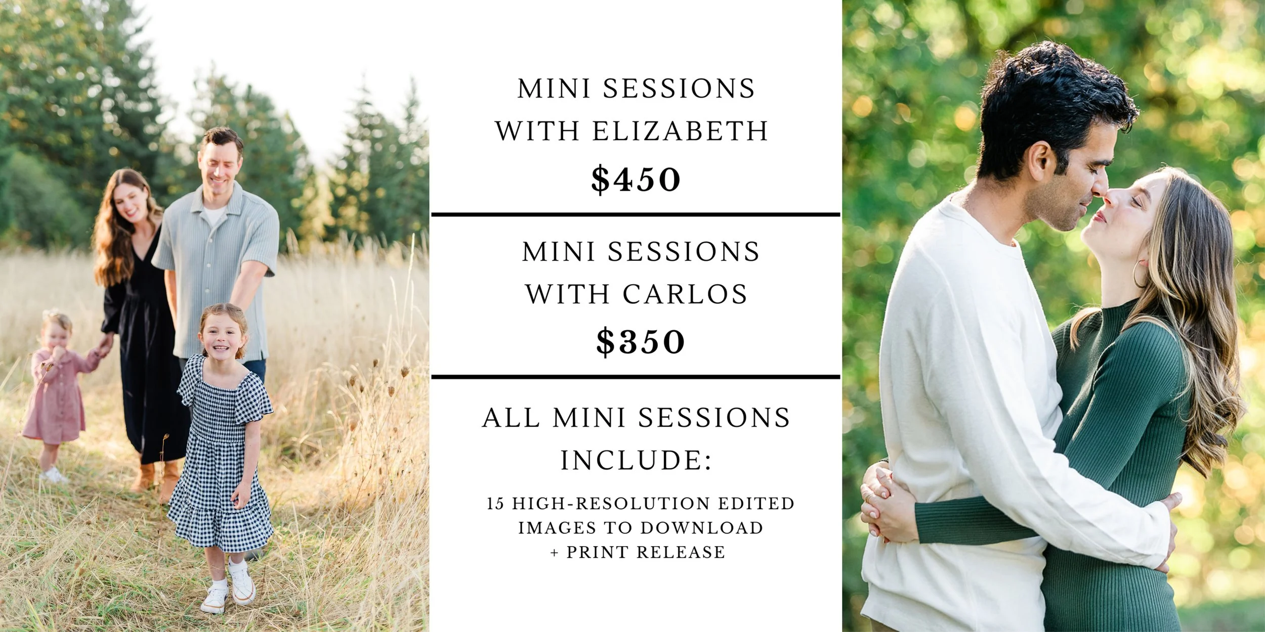 Portland Family Photographer Mini Sessions