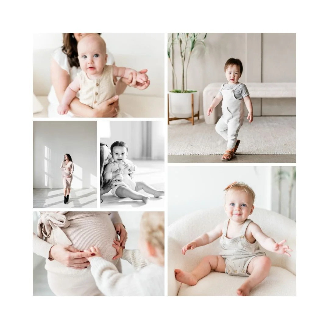 Portland Baby Photos indoor Studio