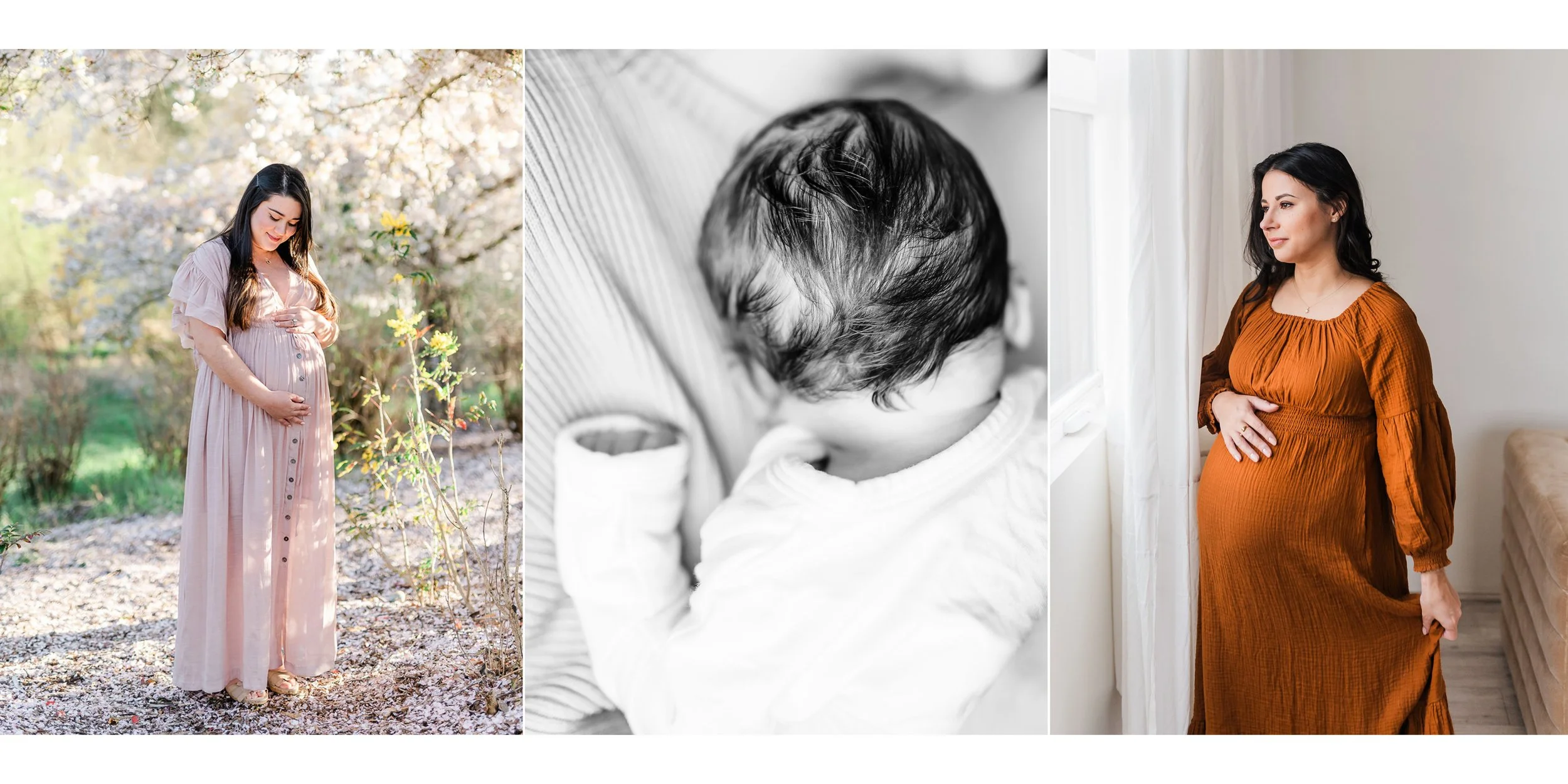 Pregnant moms and newborn baby