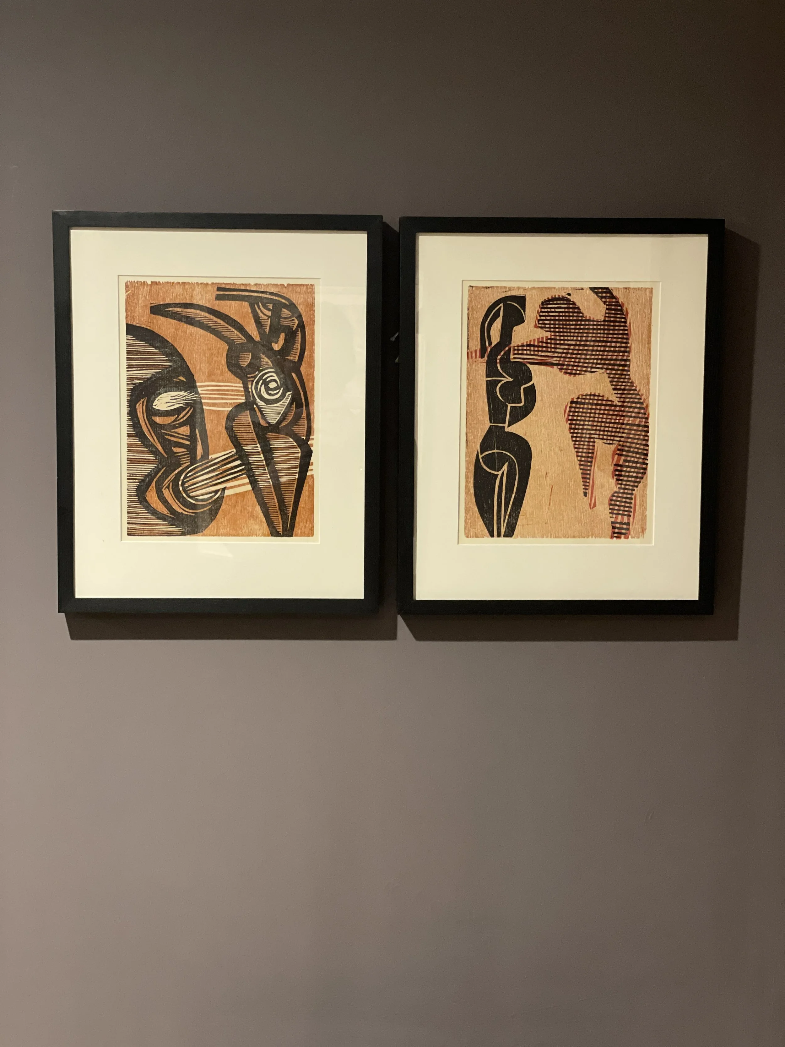 Woodcuts - Cecil Skotnes.  39cm  x 32cm