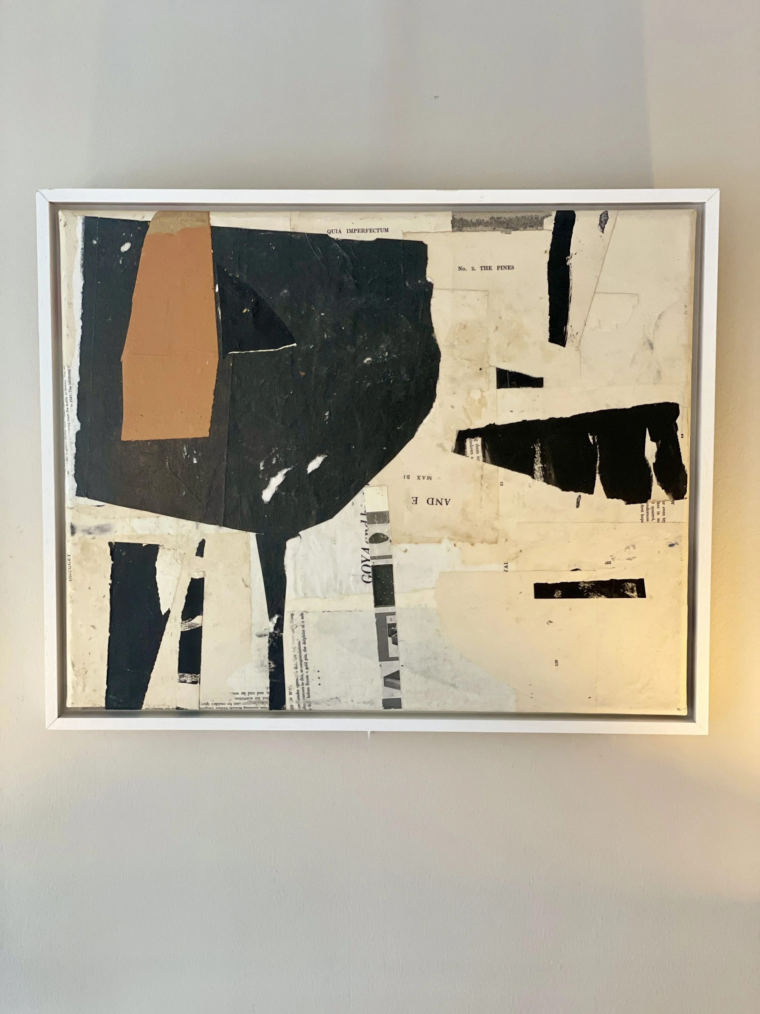 Goya and Max - Collage by Philip Carter