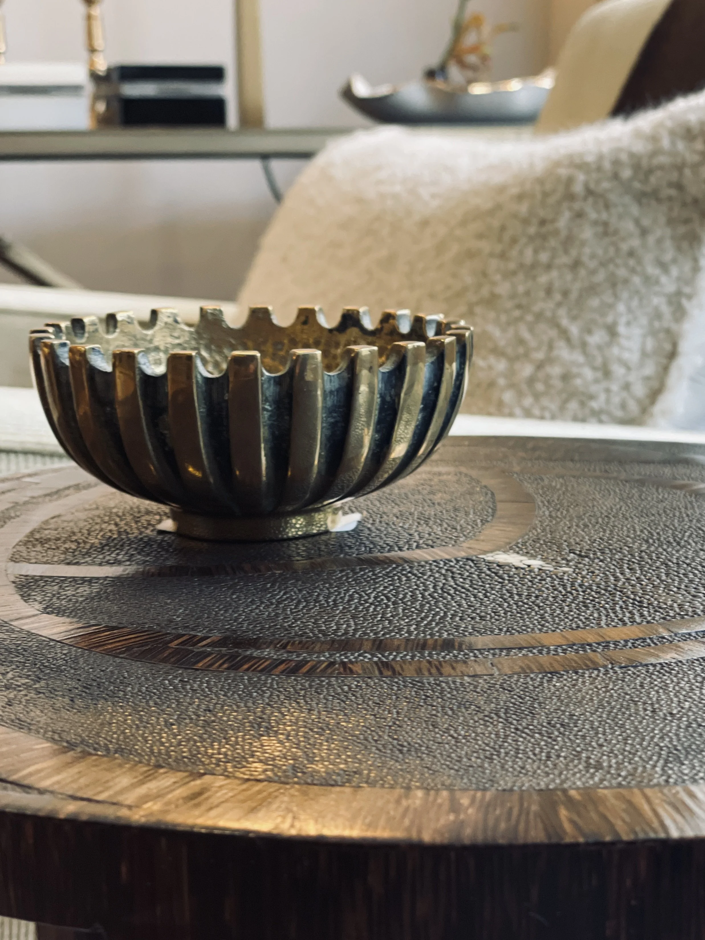 Brass decorative bowl - Pal Bell - Isreal