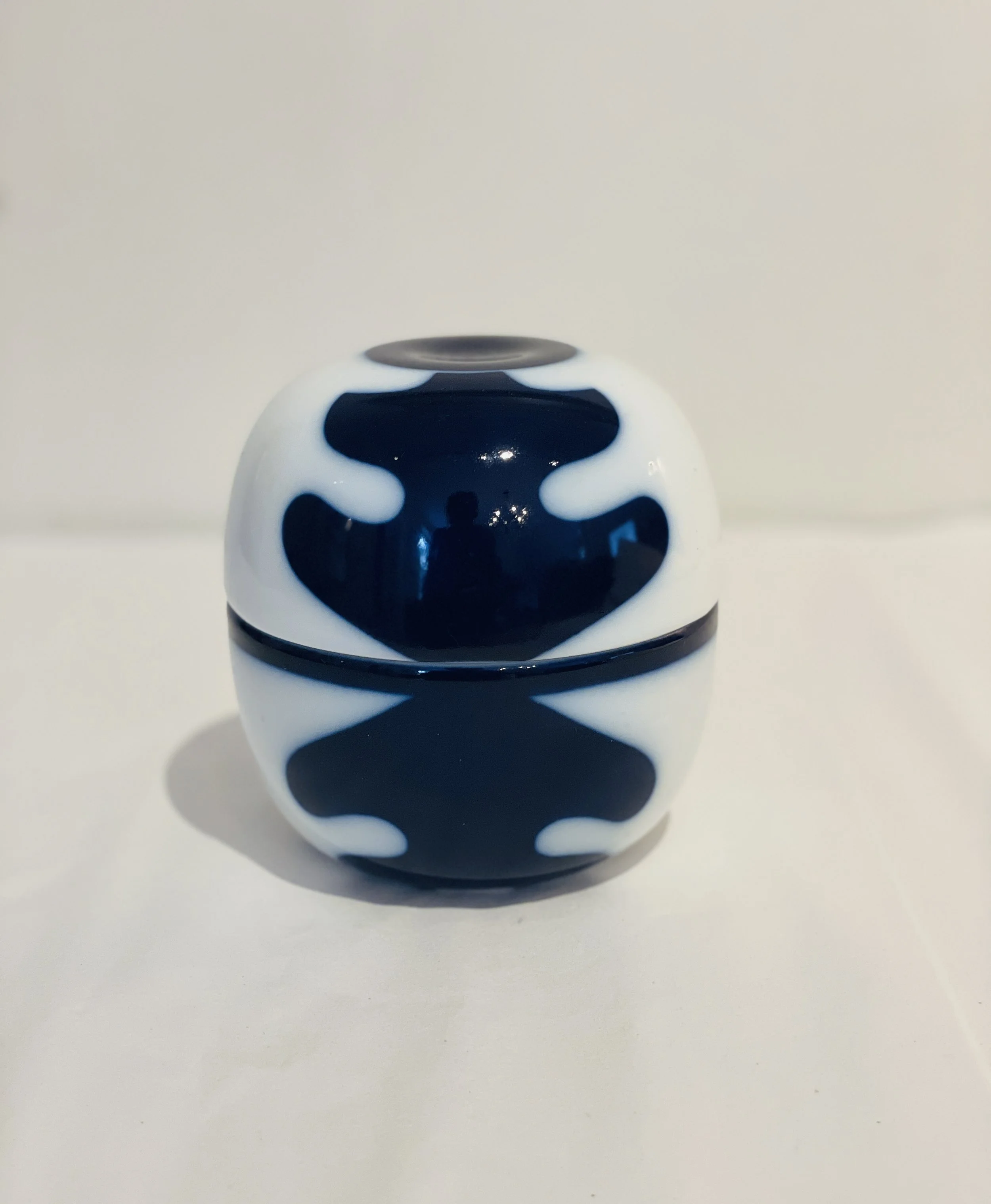 Lisa Ingquist Swedish Ceramics Pot with Lid