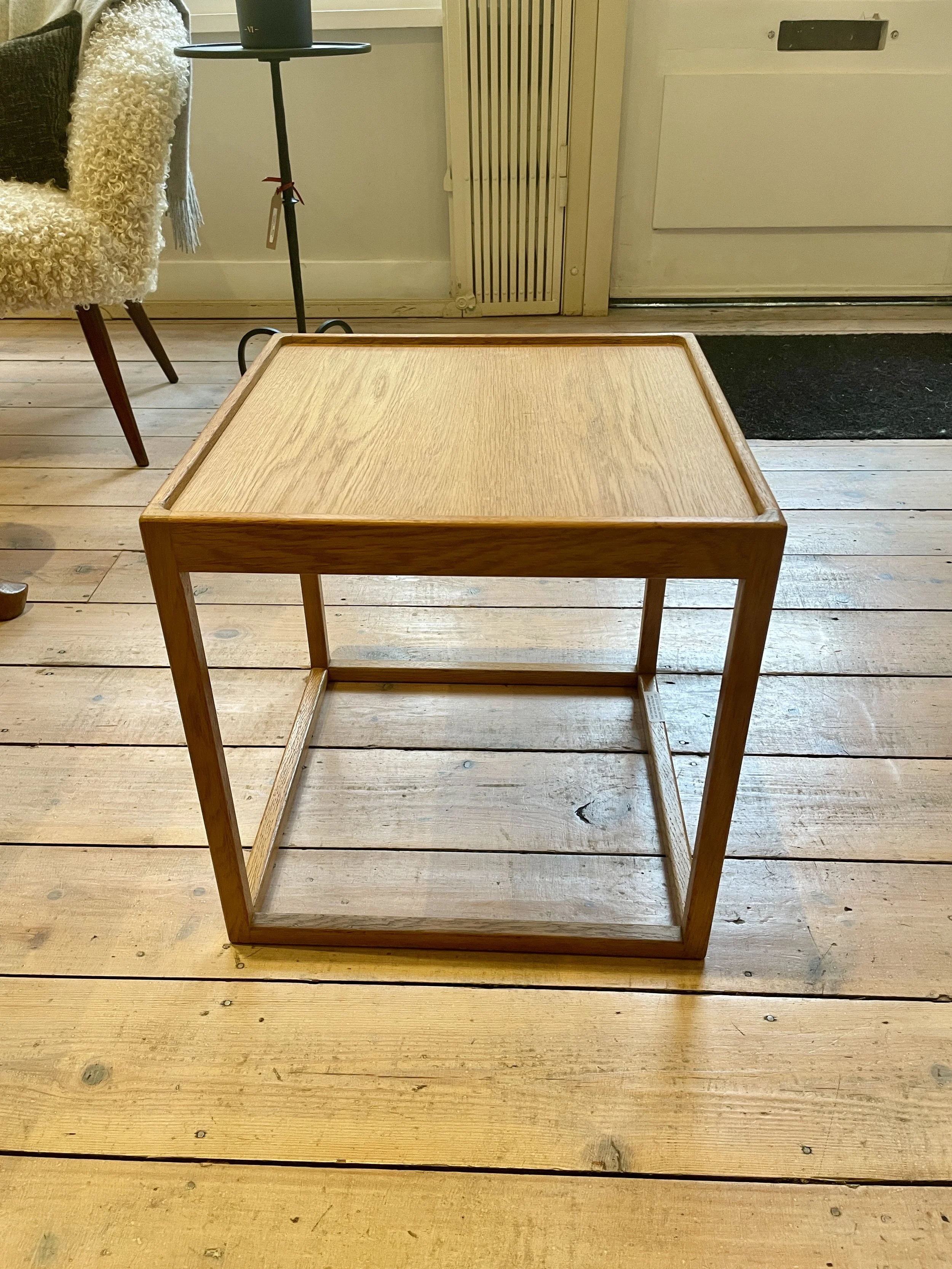 Oak Cub side table - Kurt Ostervig 1950's