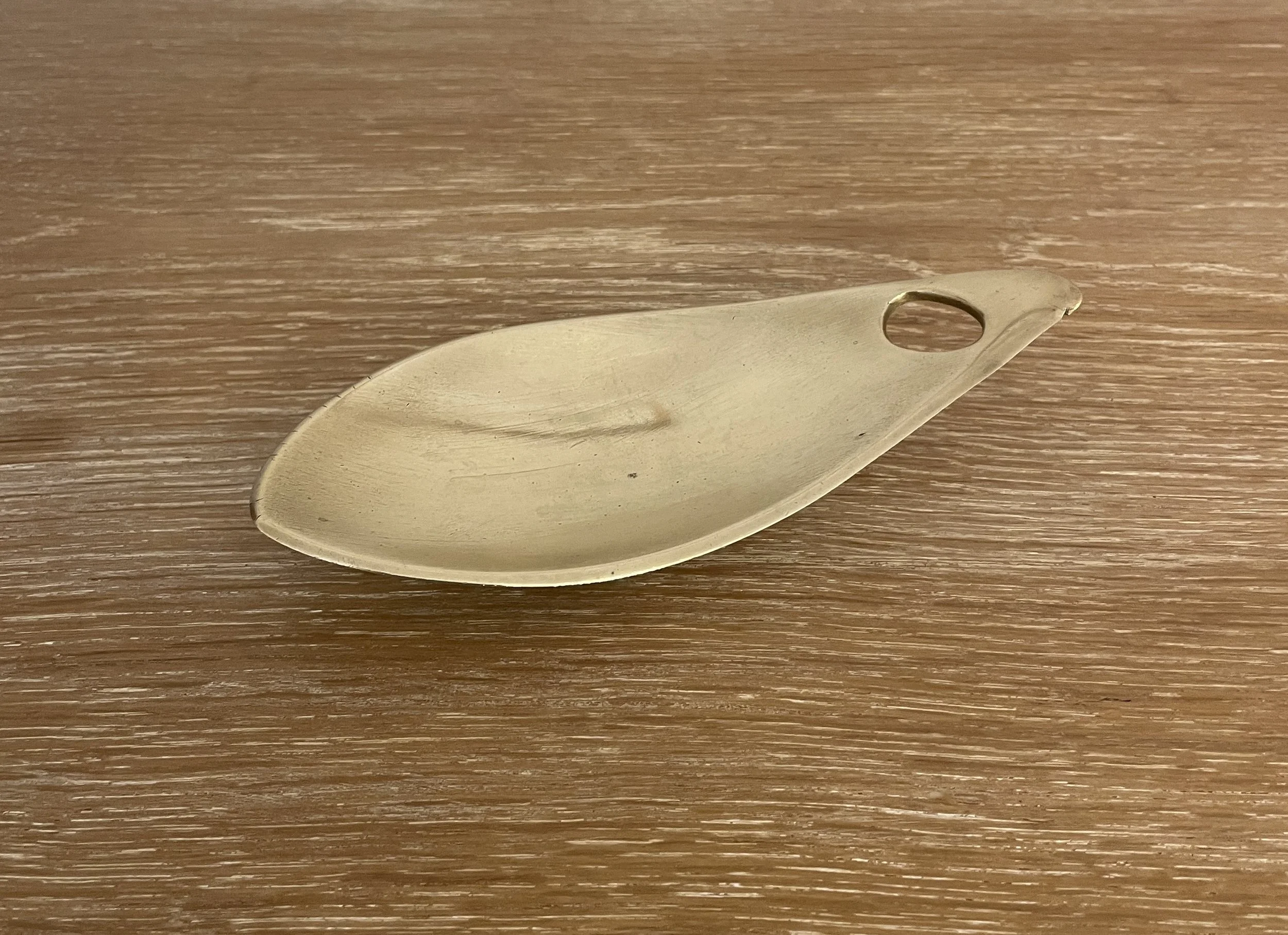 Brass Teardrop Dish