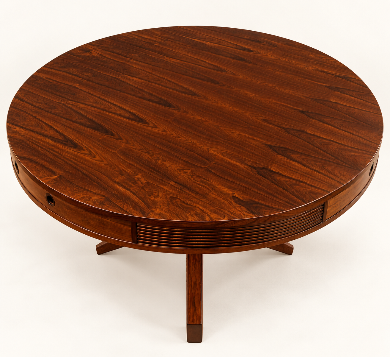 Walnut Mid-Century Round Pedestal Table.png