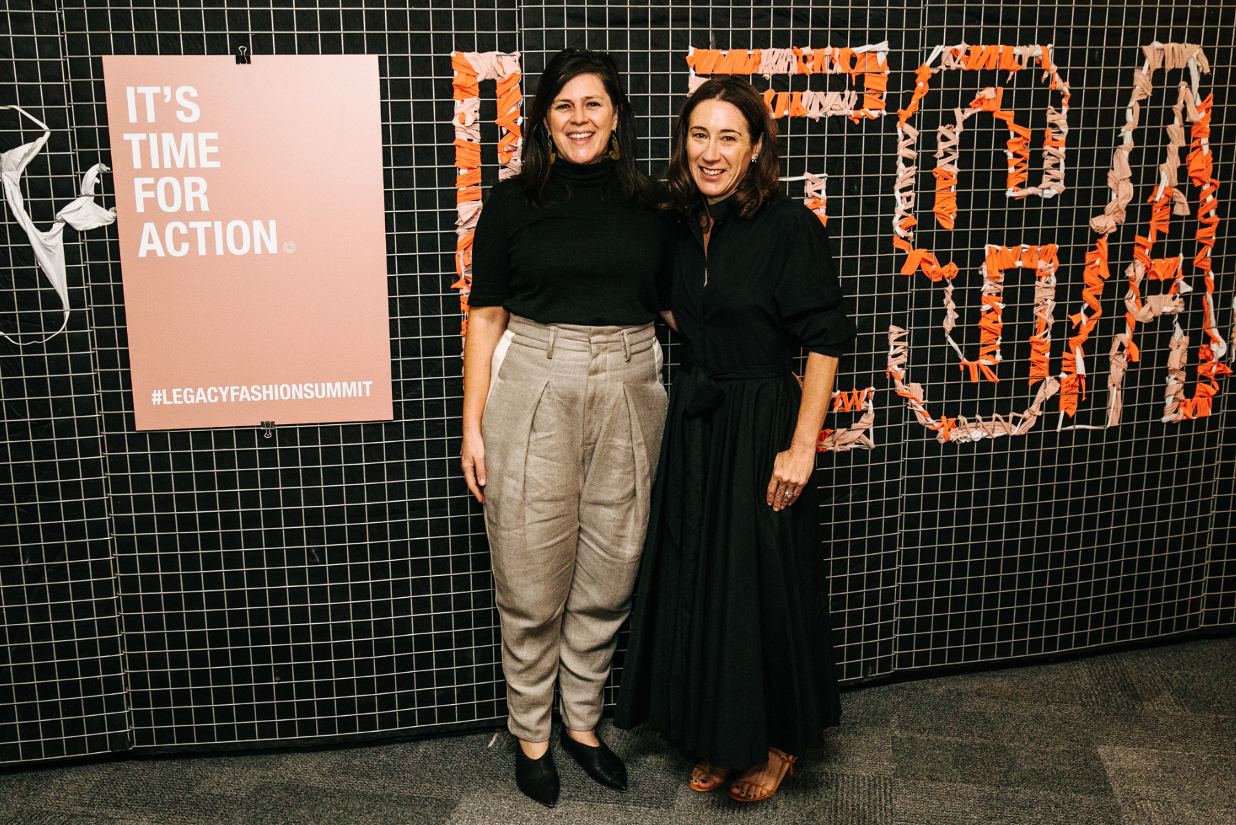 Melinda Tually, Founder LEGACY Summit and Edwina McCann, Editor-in-Chief, VOGUE Australia