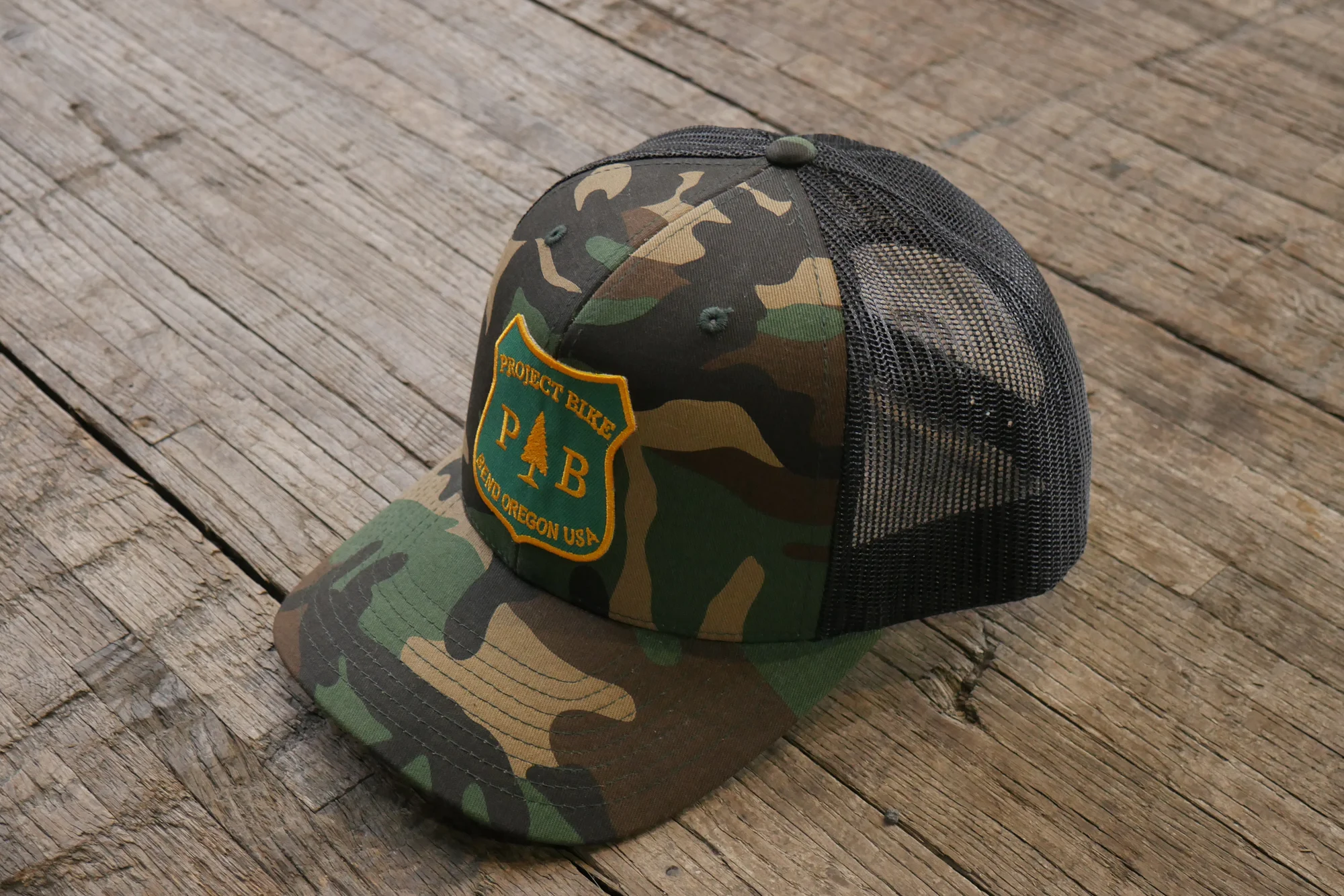 Project Bike a Bend Oregon Bike Shop Hat