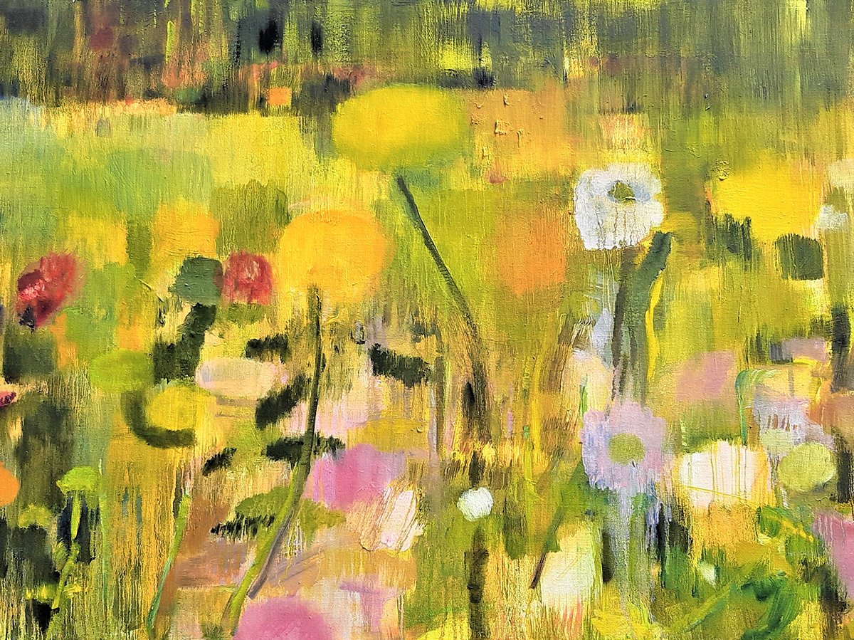 Zomer 2019, olieverf op linnen, 70 x 100 cm