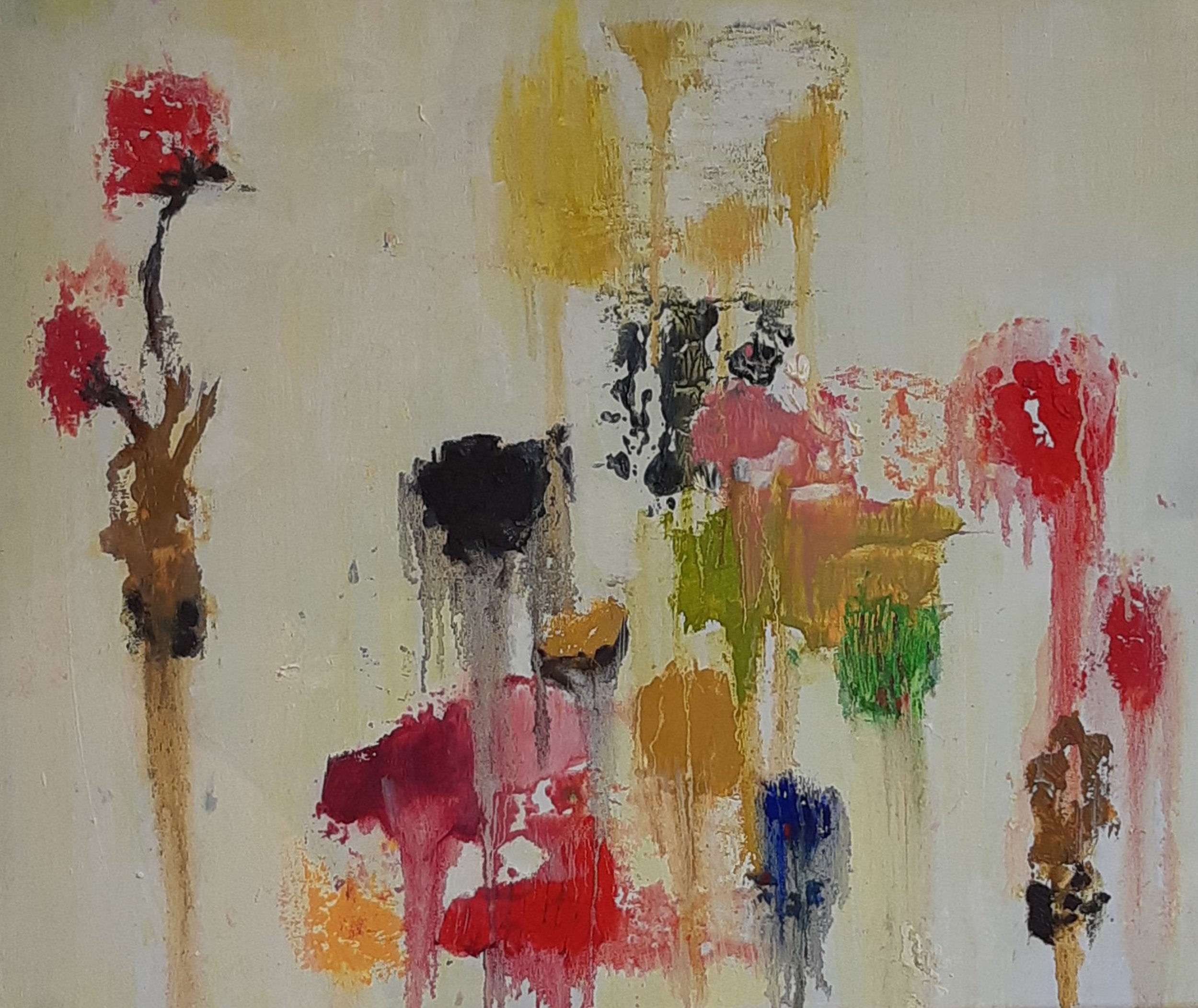 Tuin 2019, olieverf op linnen, 50 x 60 cm