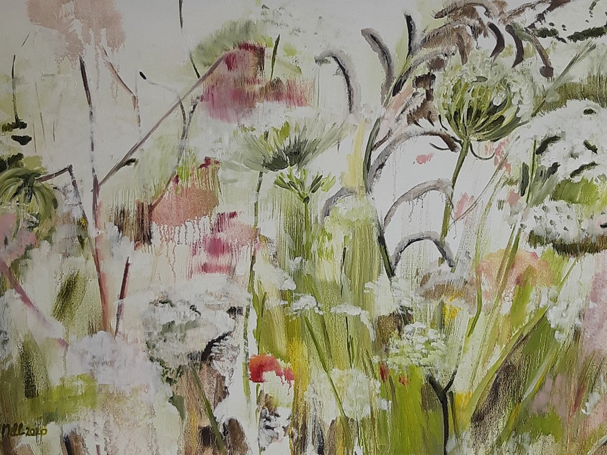 Berm Eindhoven 2020, olieverf op linnen, 70 x 100 cm
