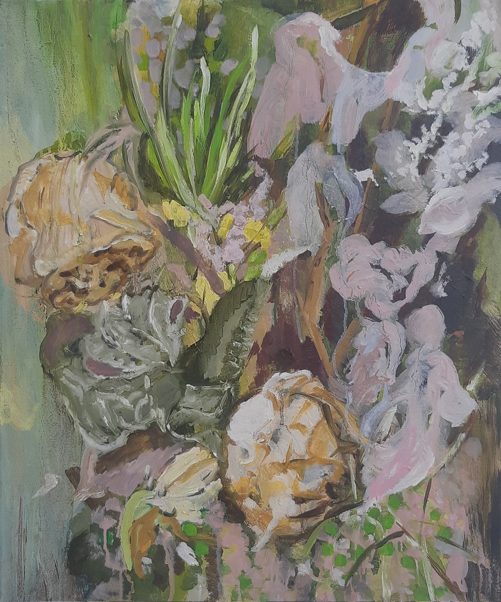 I.M.M. 2021, olieverf op linnen, 50 x 60 cm