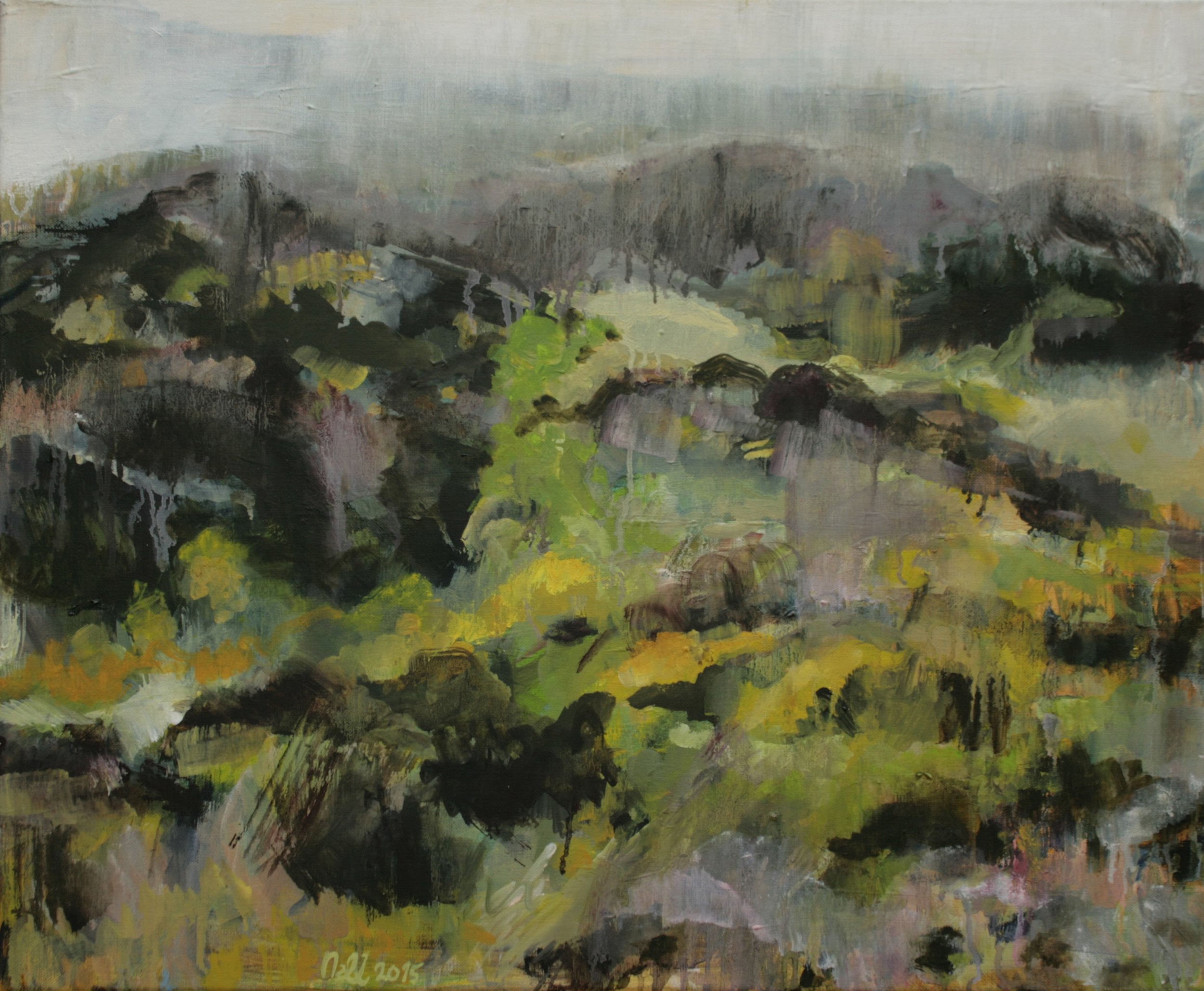 Sicilië 2015, olieverf op linnen, 50 x 60 cm