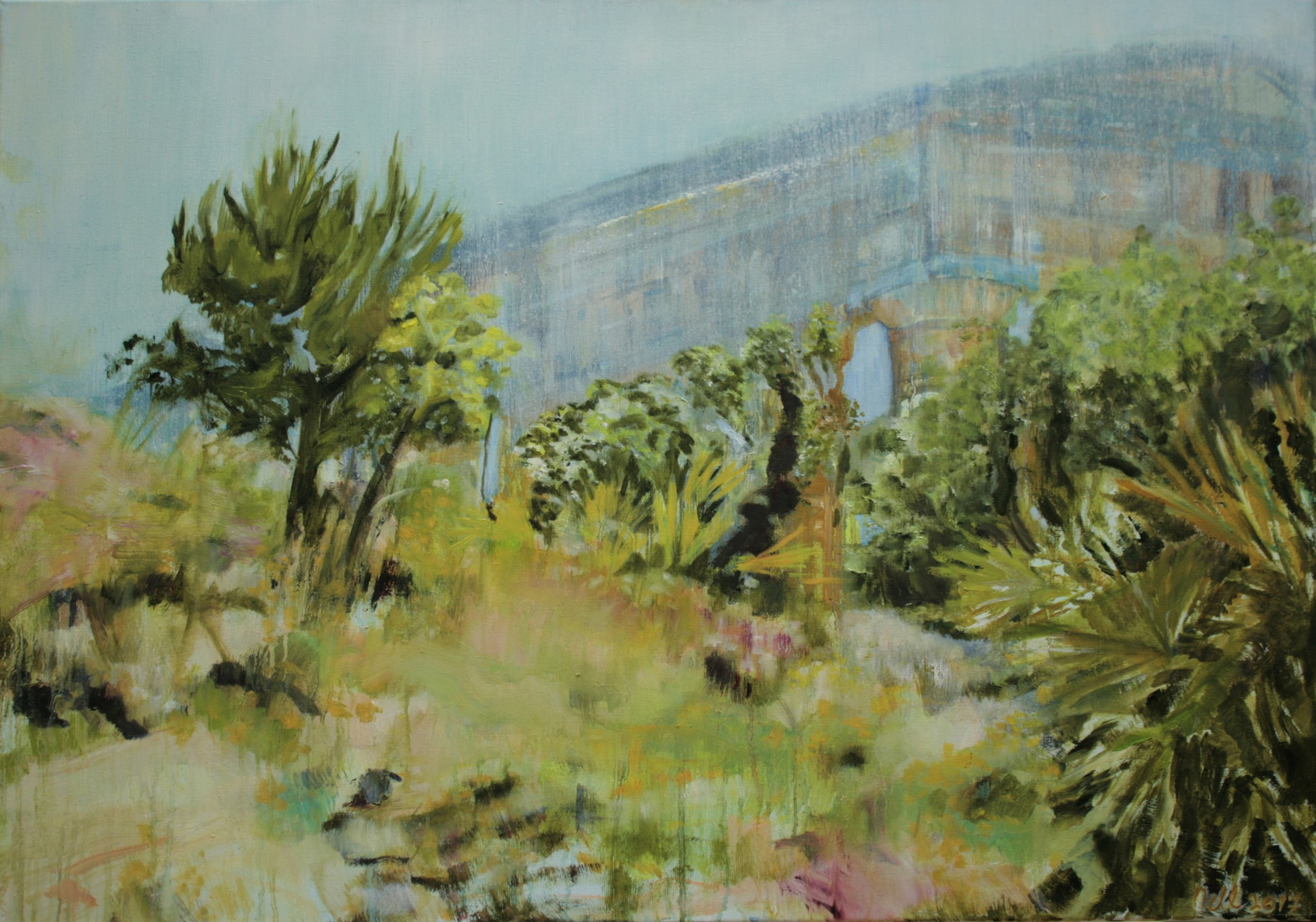 Sicilië 2015, olieverf op linnen, 70 x 100 cm