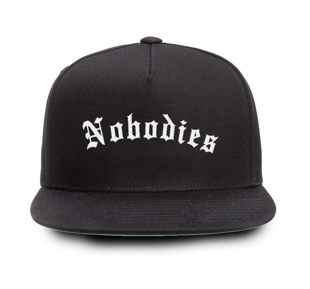 Nobodies Snapback Black