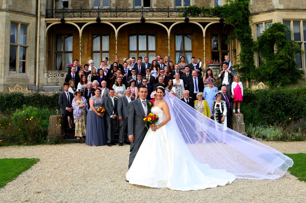 Fun with Family and Friends at Orchardleigh House Wedding venue. Photograph by Matthew Sims