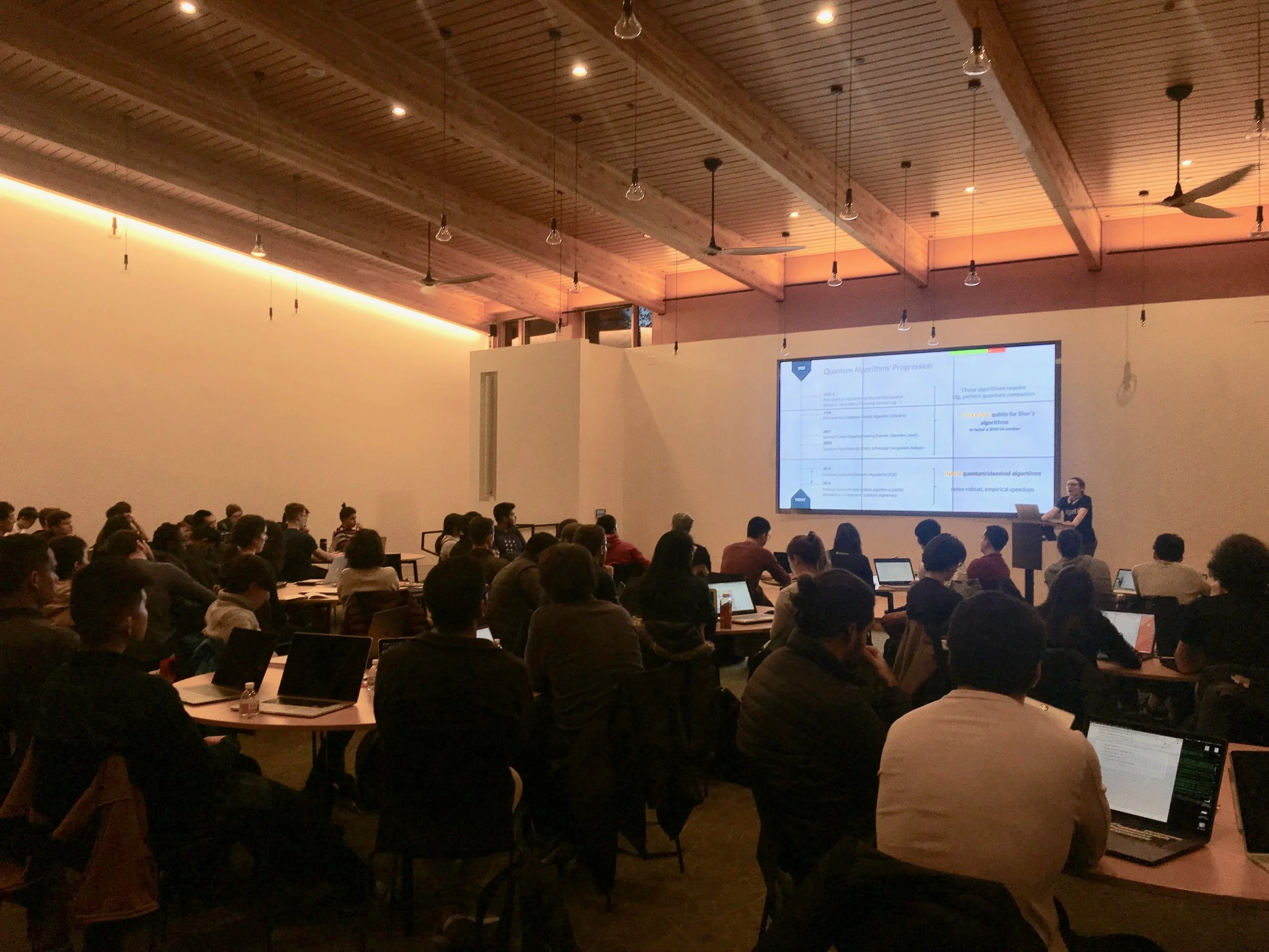 The Quantum Programming Workshop taking place at Denning House