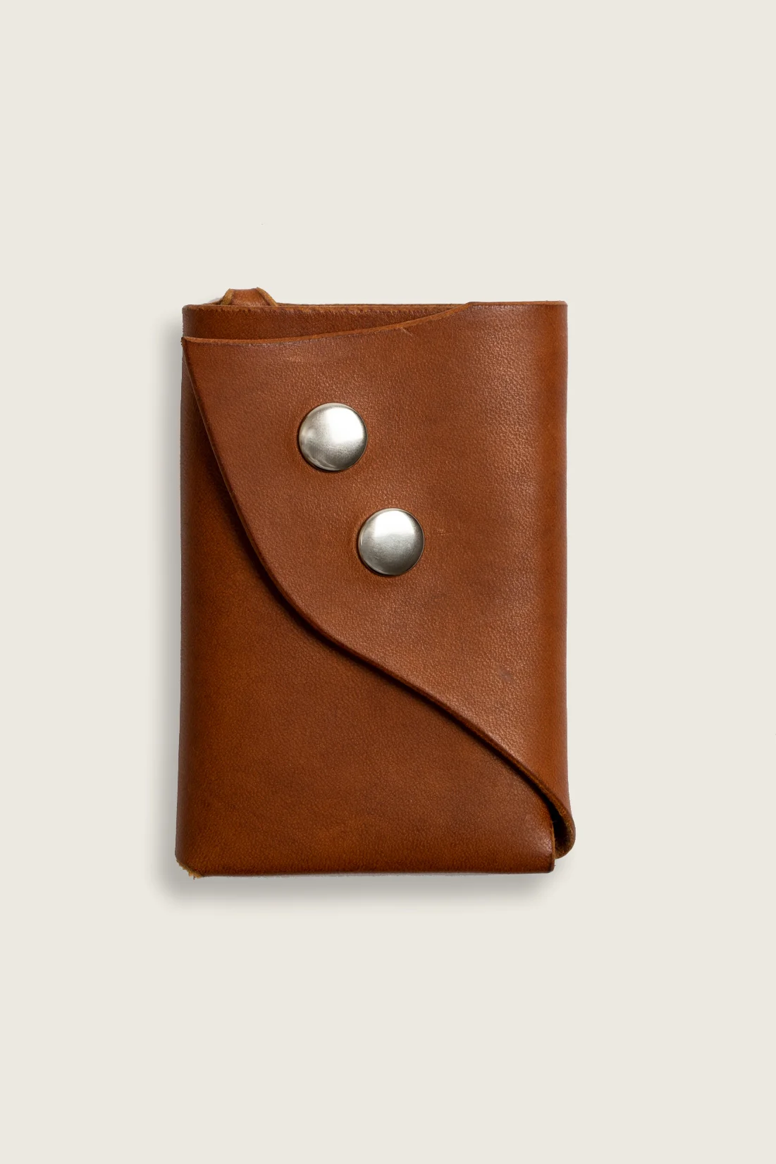 Lang Made Carpenter Wallet in Leather Beech