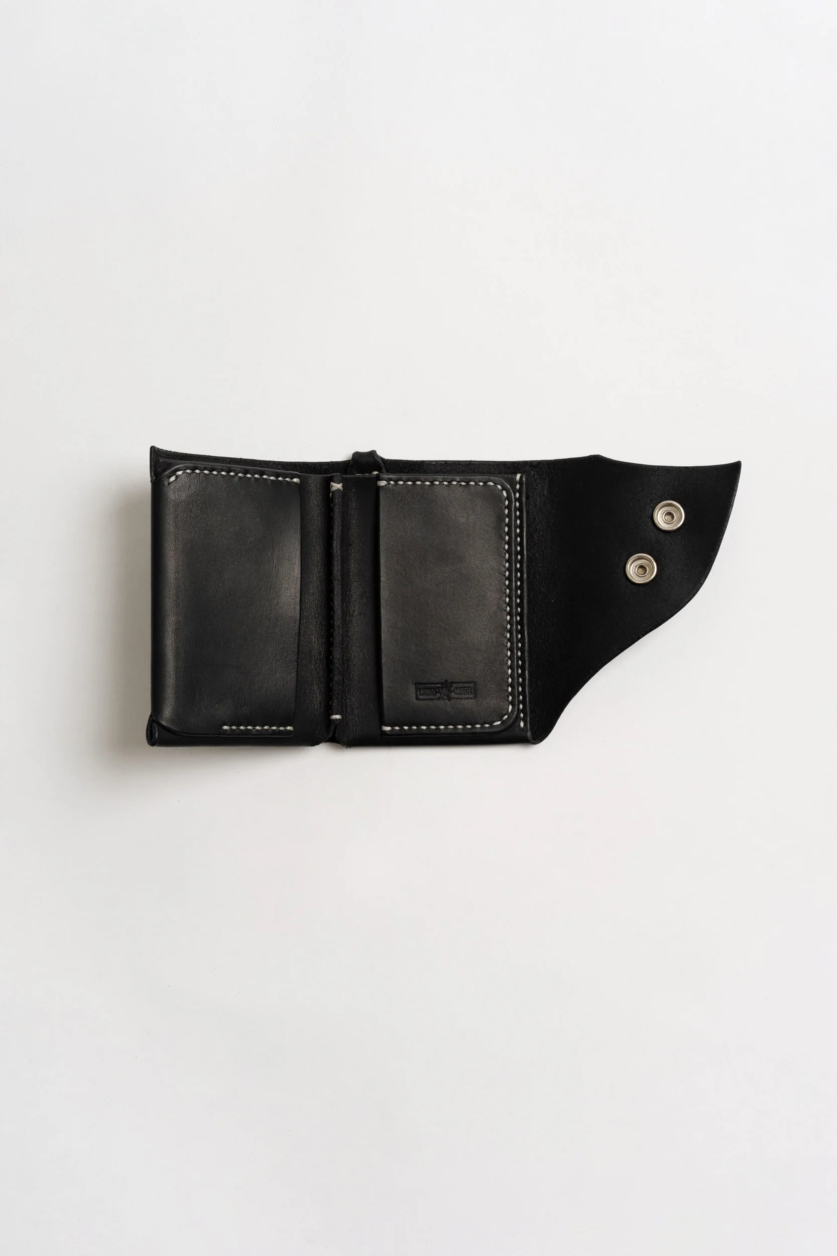 Lang Made Carpenter Wallet in Leather Ebony card holder