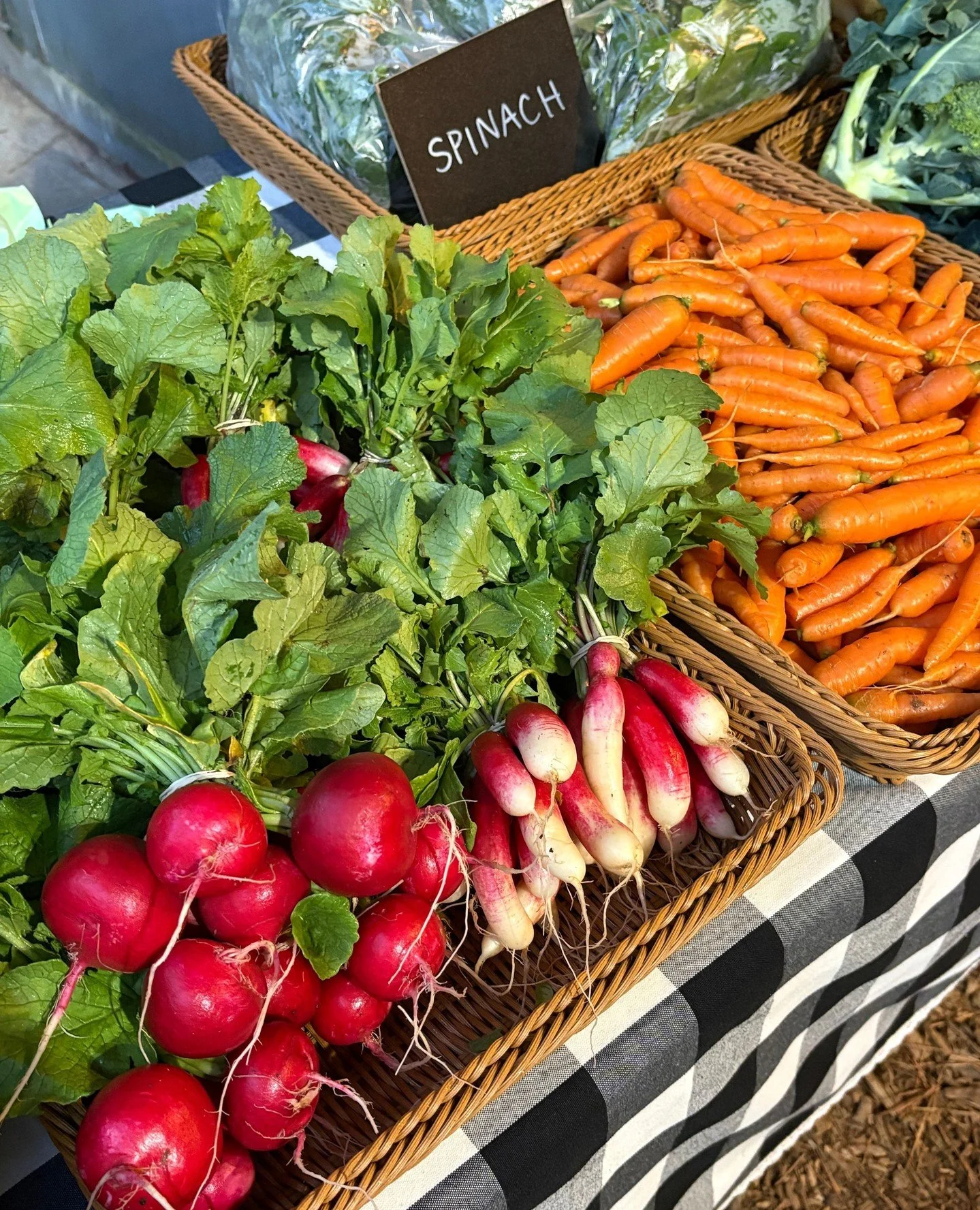 Stay healthy this winter and get your freshly harvested organic veggies at our Winter Pop Up this evening 4:30pm-7pm on the farm. Shop veggies, honey, eggs, cheese &amp; more⁠
⁠
While you're here check out our Christmas tree lot. 🌲 Trees, Wreaths an