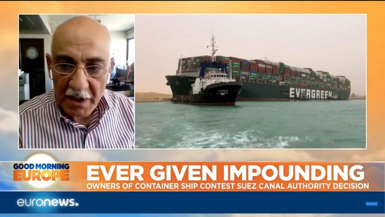 Euronews: Good Morning Europe: Ever Given Impounding