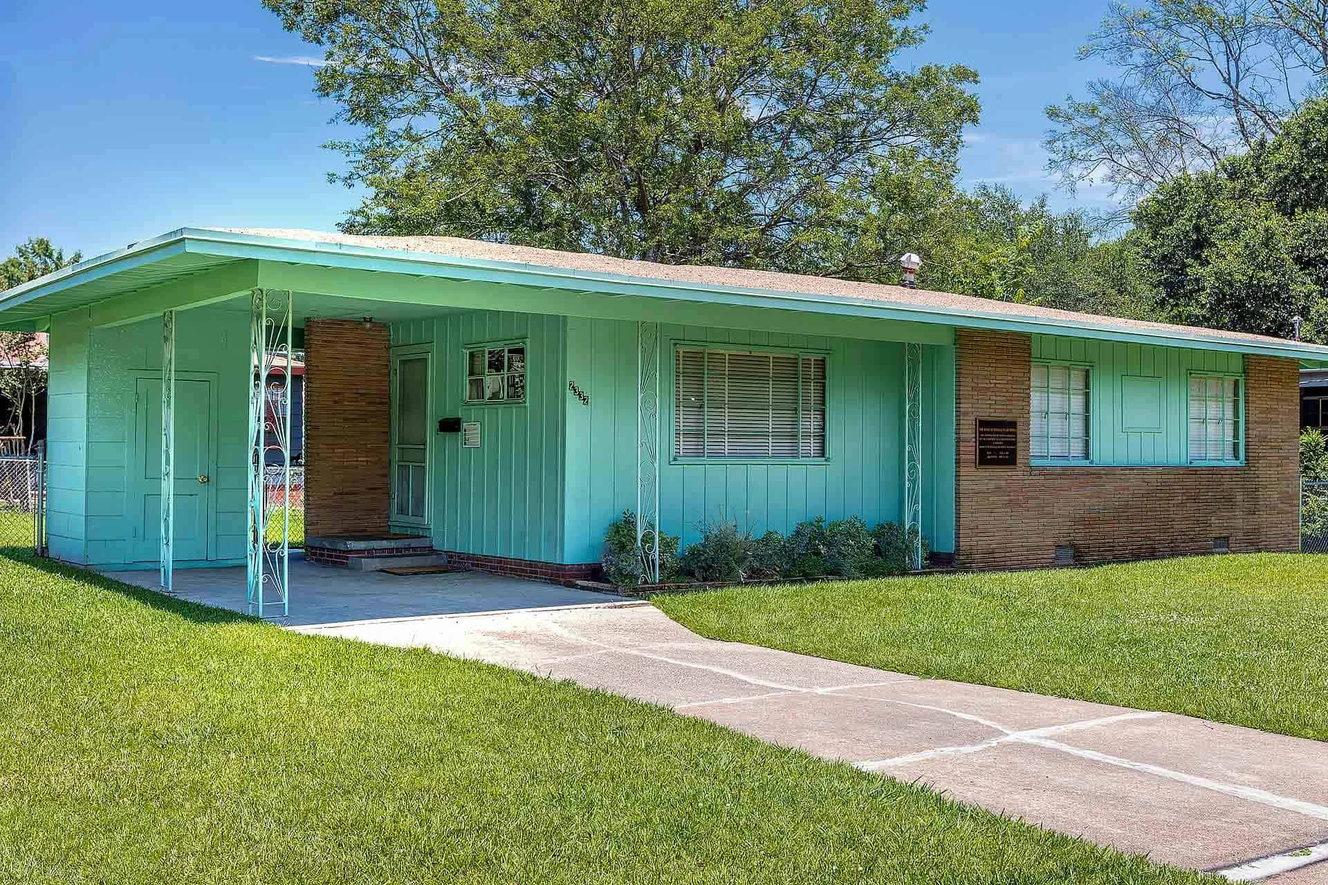 Medgar and Myrlie Evers Home National Monument Photo: Courtesy of the U.S. Civil Rights Trail