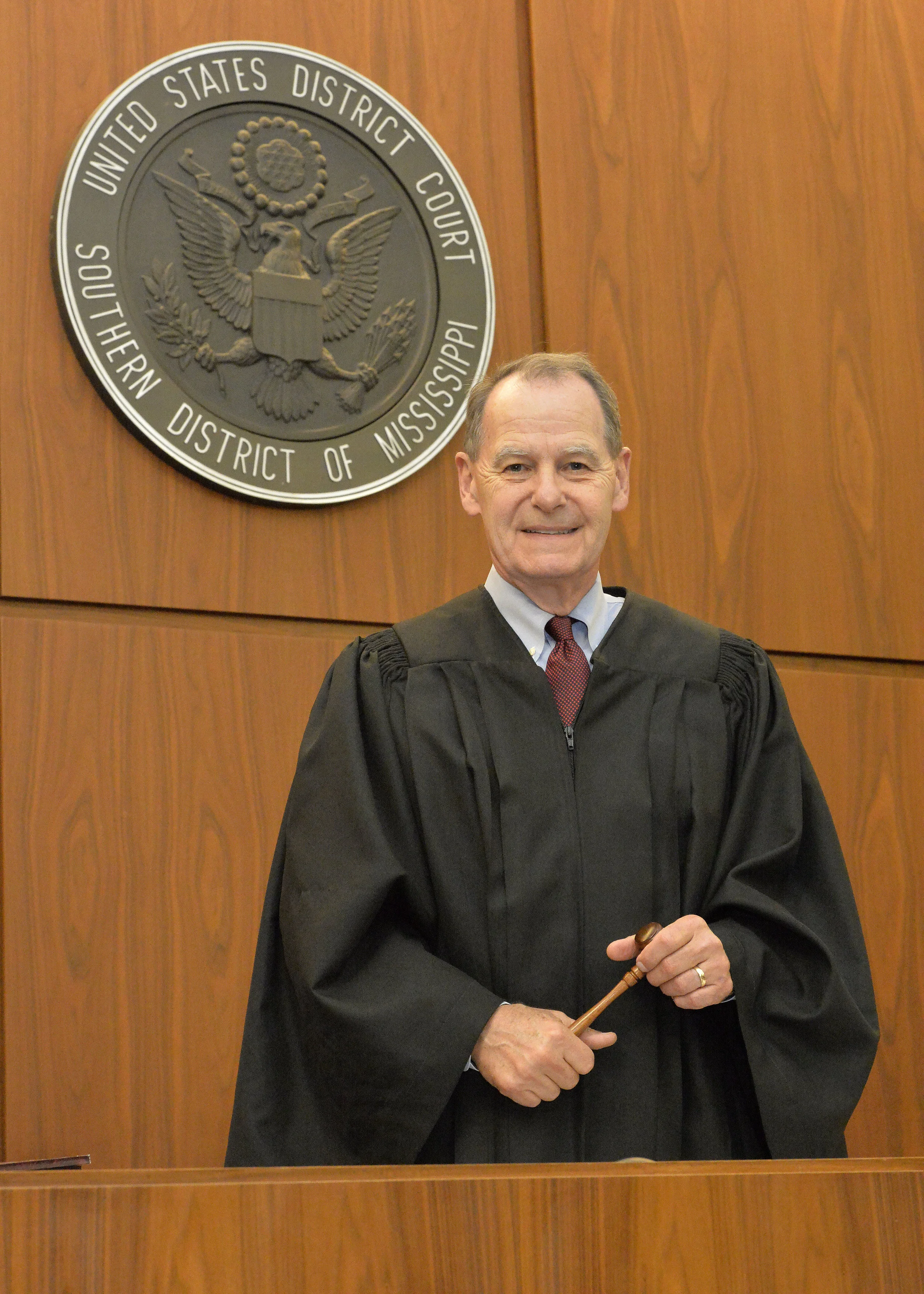 Senior U.S. District Judge Keith Starrett, who runs a reentry court in Hattiesburg, said Mississippi’s prison reform law is a good one. “It’s never been fully implemented,” he said. “Had it been fully implemented, it would have reduced recidivism. How much, we’ll unfortunately never know.”   Suzi Altman/Pro Publica