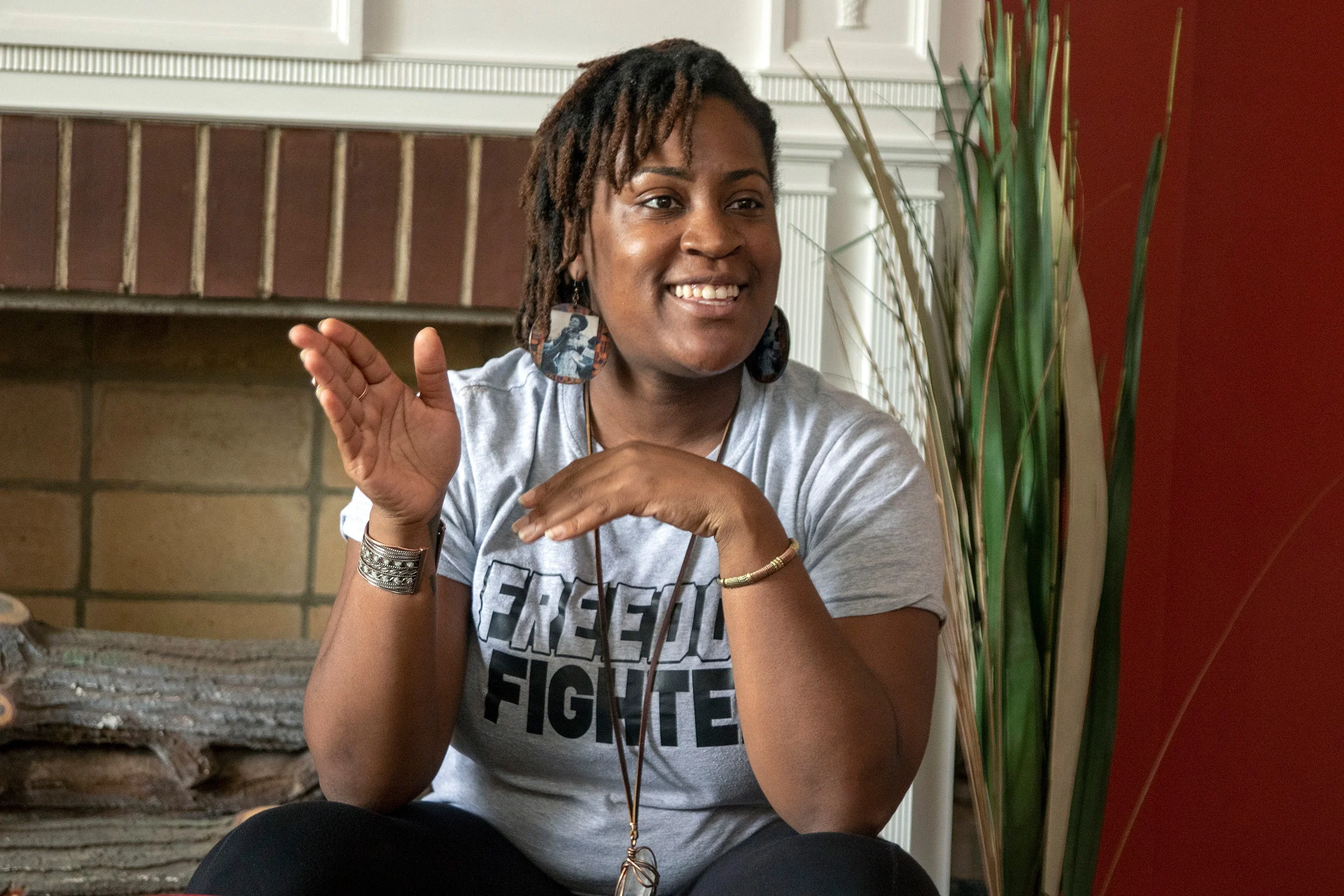 Brittany Gray describes herself as a community member and not an activist. Charles A. Smith/Mississippi Center for Investigative Reporting.