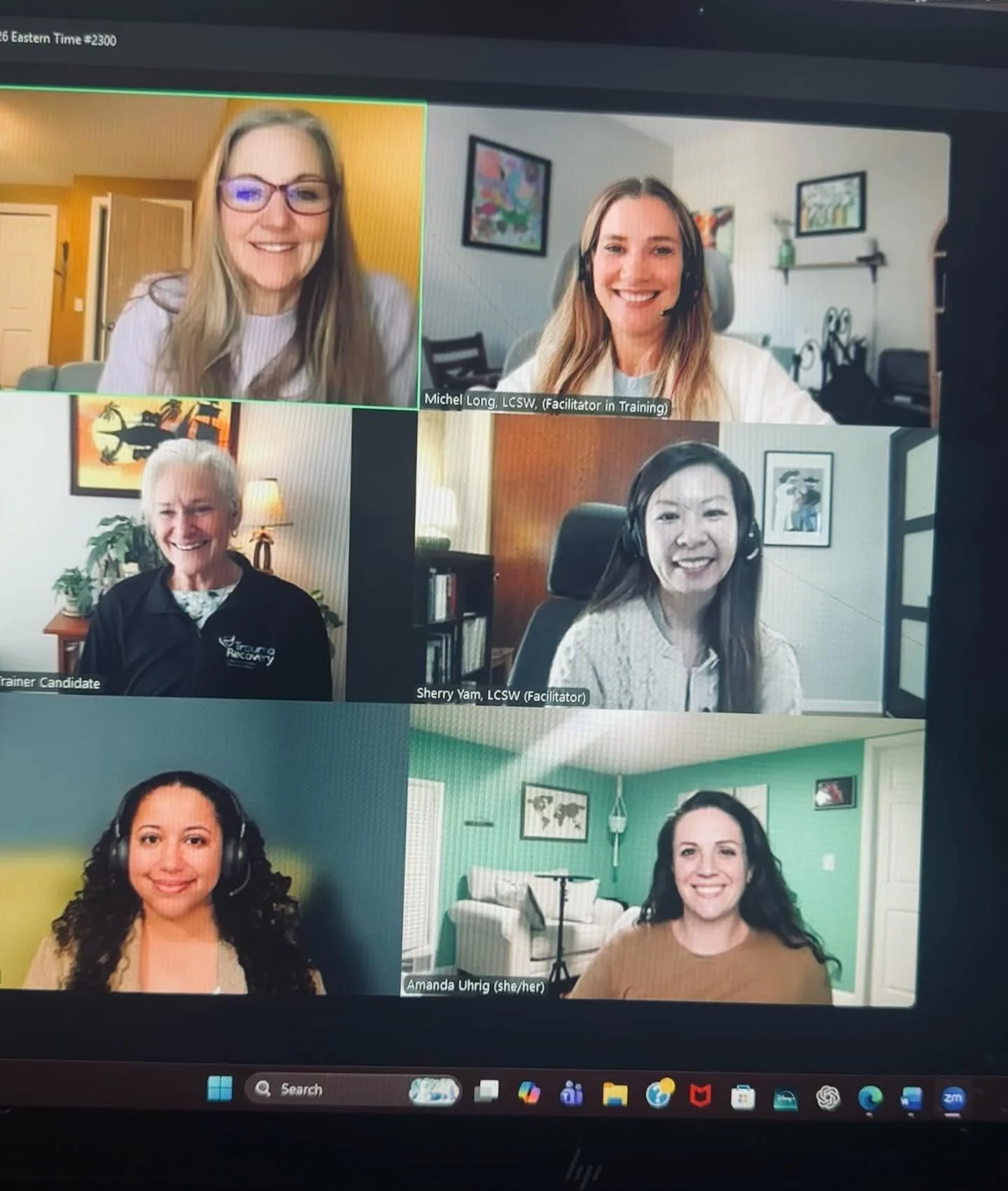 Amanda had an amazing weekend facilitating EMDR Basic Training Weekend 2 with Trauma Recovery: HAP&rsquo;s fabulous faculty! So grateful to get to be a part of the magic for the next generation of EMDR therapists!