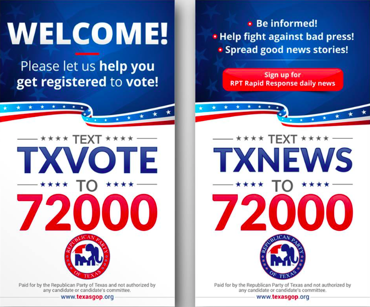 Voter Registration by Text: Easier than ever!